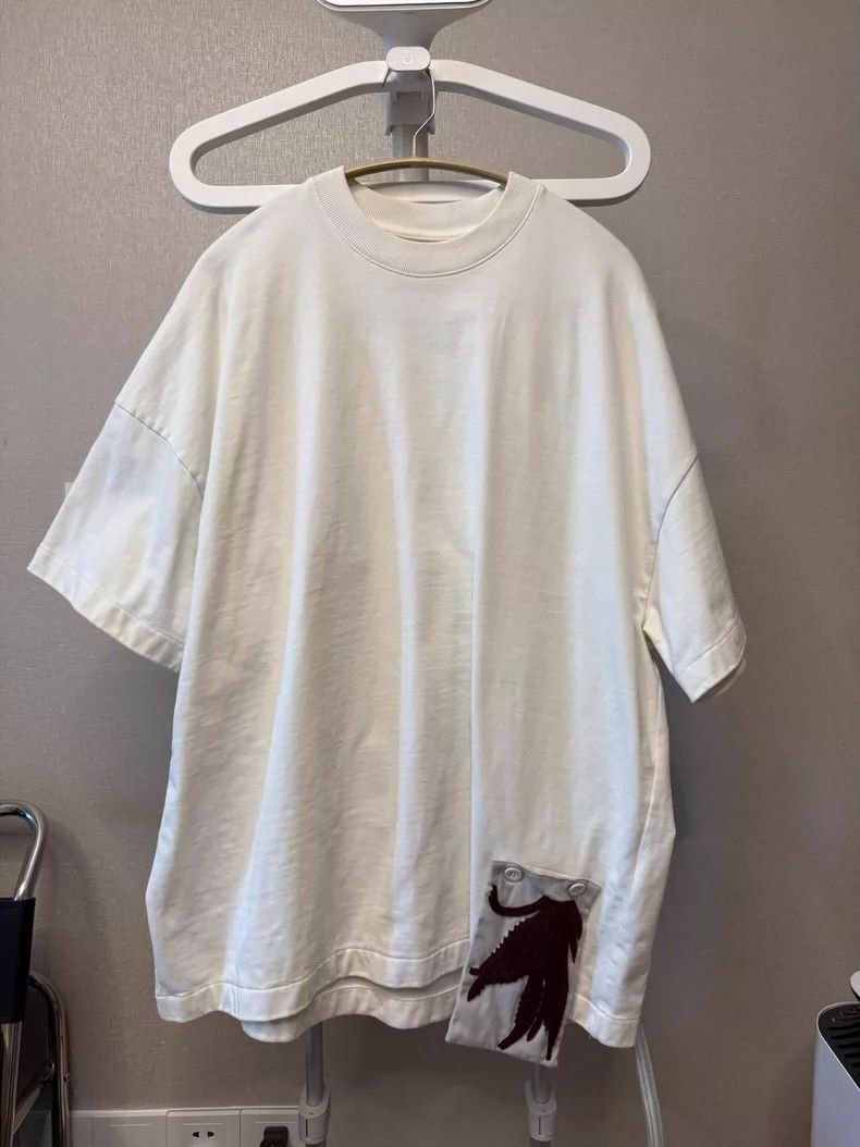 Jil Sander Jil Sander Embroidered Decorative T-shirt Size S / US 4 / IT 40 - 1 Thumbnail