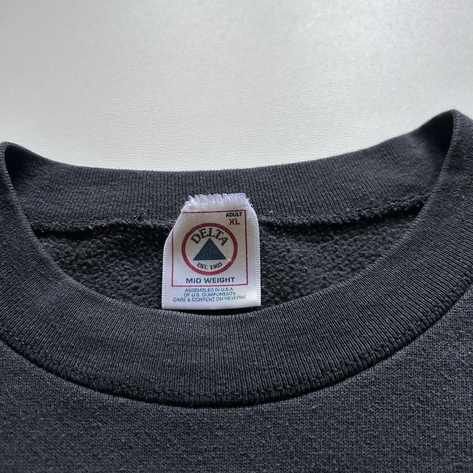 Delta Vintage WWJD Crewneck XL 90s What Would Jesus Graphic Faded Size US XL / EU 56 / 4 - 5 Thumbnail