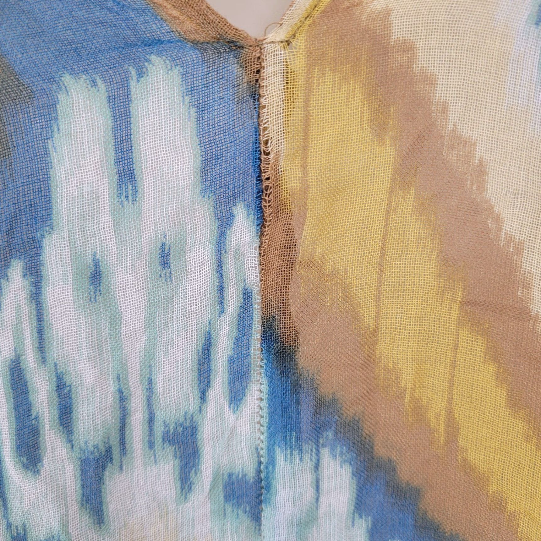 Free People Free People Cardigan By Bindya Multicolor Lightweight Gauzy Open Duster One Size Size ONE SIZE - 5 Thumbnail