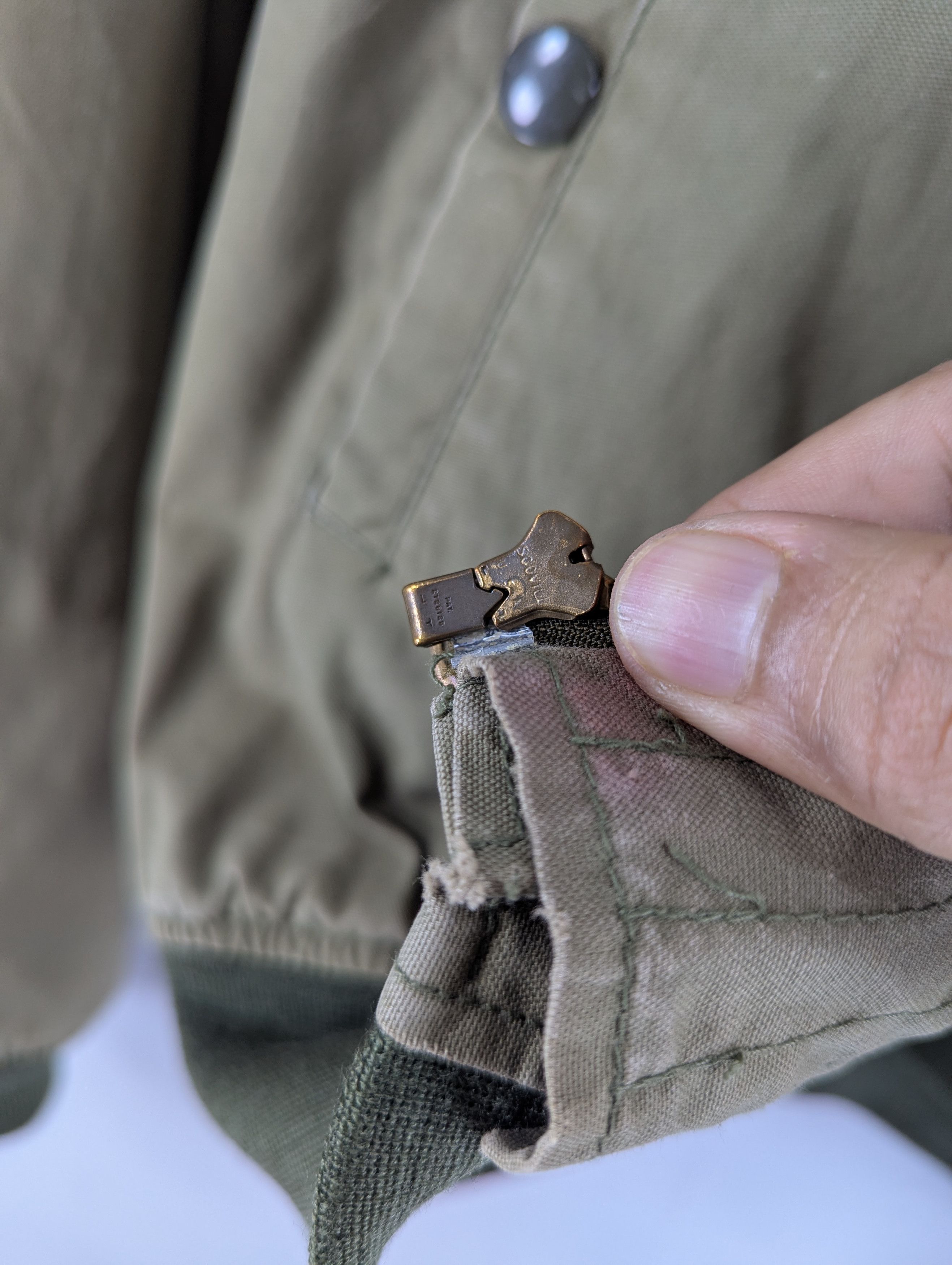 Vintage Vintage B-15A Houston Military Bomber Flight Jacket Size US M / EU 48-50 / 2 - 19 Thumbnail