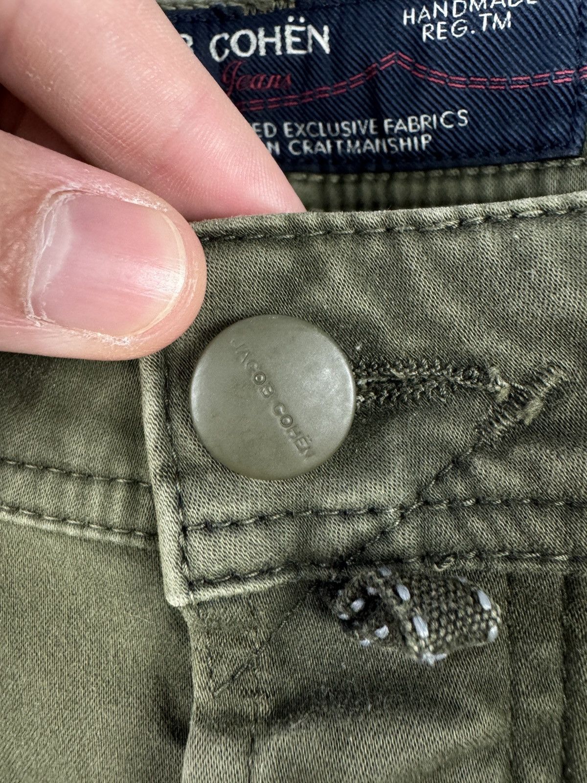 Jacob Cohen Men’s Jacob Cohen Pants Rare Luxury Garment Size 31 Size US 31 - 6 Thumbnail