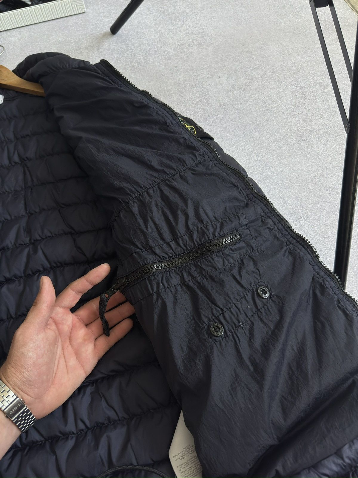 Stone Island Vintage Stone Island Garment Dyed Micro Down Puffer Jacket Size US XL / EU 56 / 4 - 6 Thumbnail