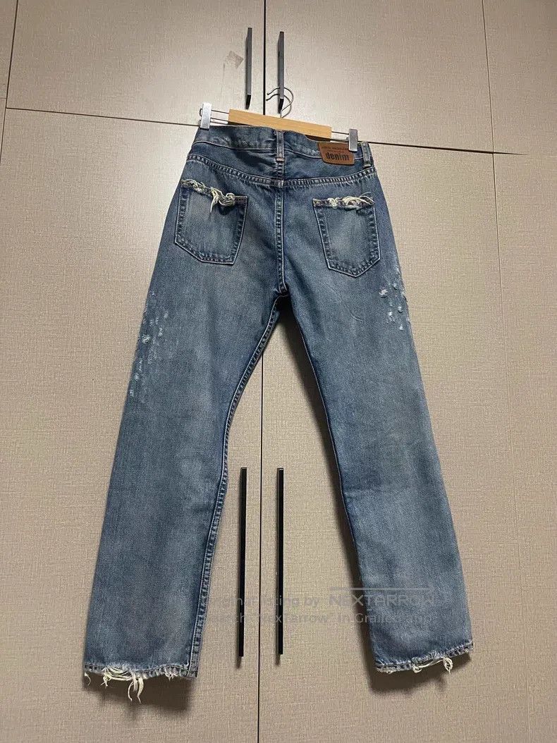 Junya Watanabe Junya Watanabe size S Top-Tier Destroyed Denim Jeans Size US 27 - 2 Thumbnail
