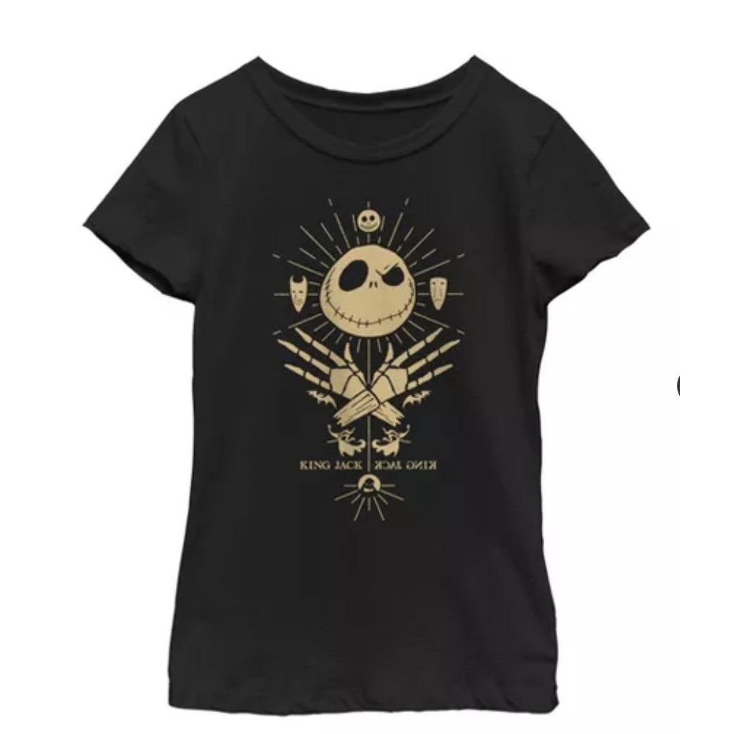 Disney Nightmare Before Christmas Girls T-Shirt - Size L Size L / US 10 / IT 46 - 1 Thumbnail