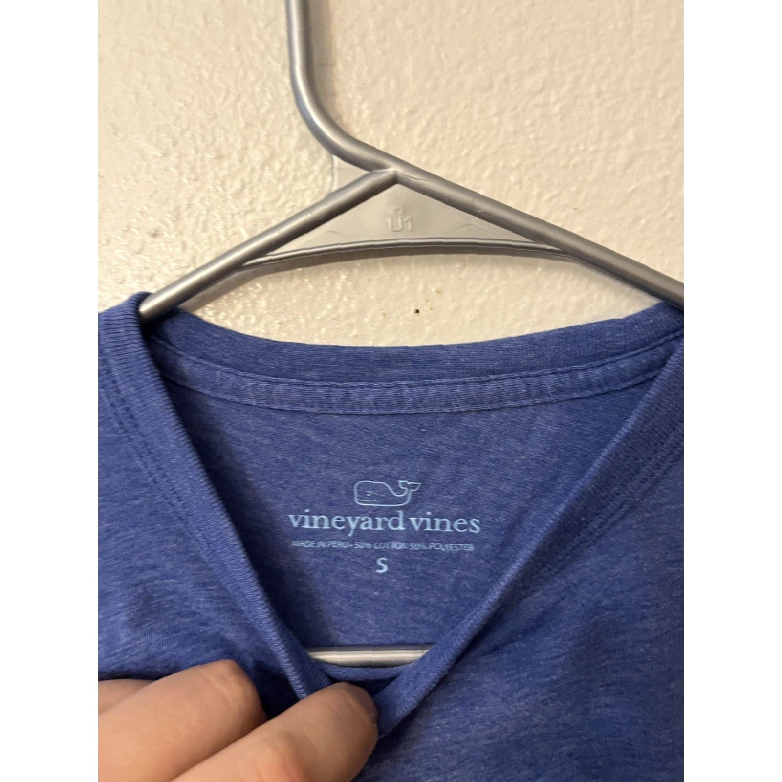 Vineyard Vines Vineyard Vines Shirt Mens Size S Blue Graphic Short Sleeve Cotton Polyester Logo Size US S / EU 44-46 / 1 - 3 Thumbnail