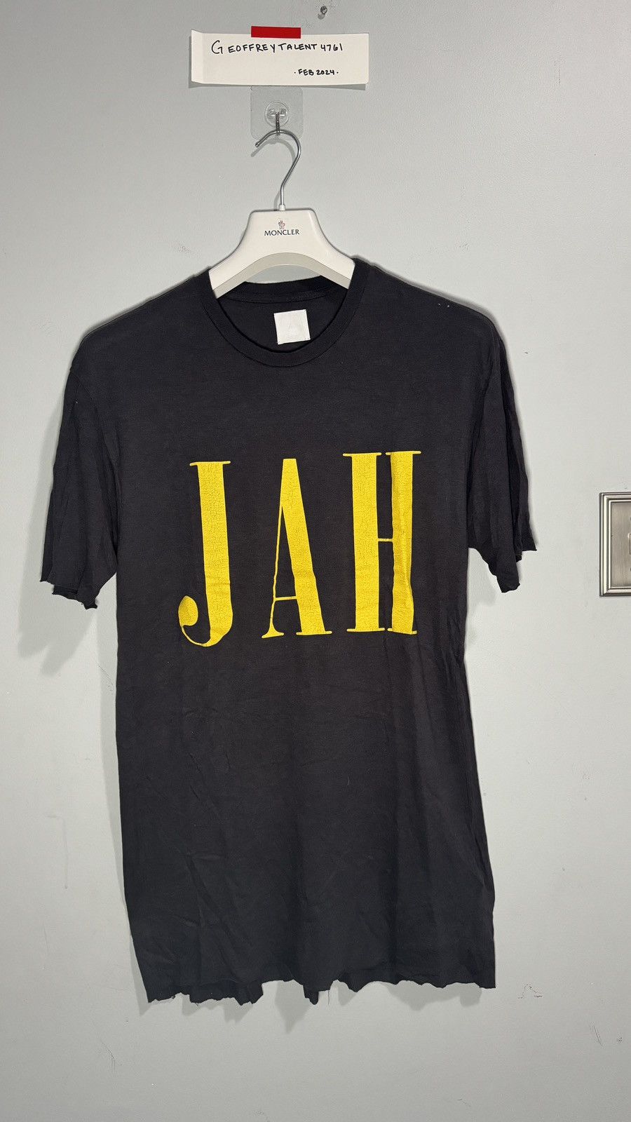 Alchemist SS2019 ‘Rock the Casbah’ “JAH” T Shirt
