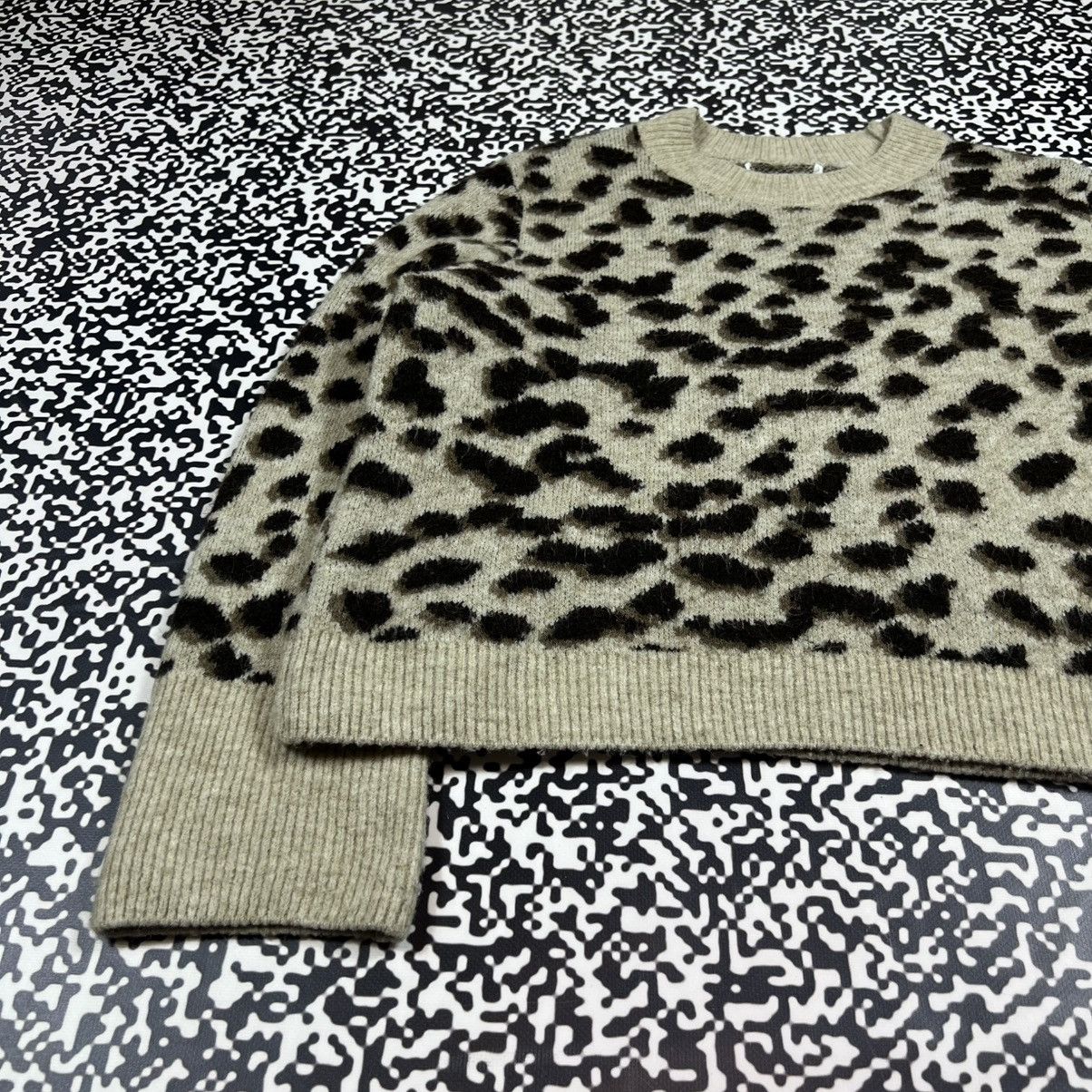 Japanese Brand Vintage Y2K Japanese Leopard Style Boxy Sweater 90s Size M / US 6-8 / IT 42-44 - 9 Thumbnail