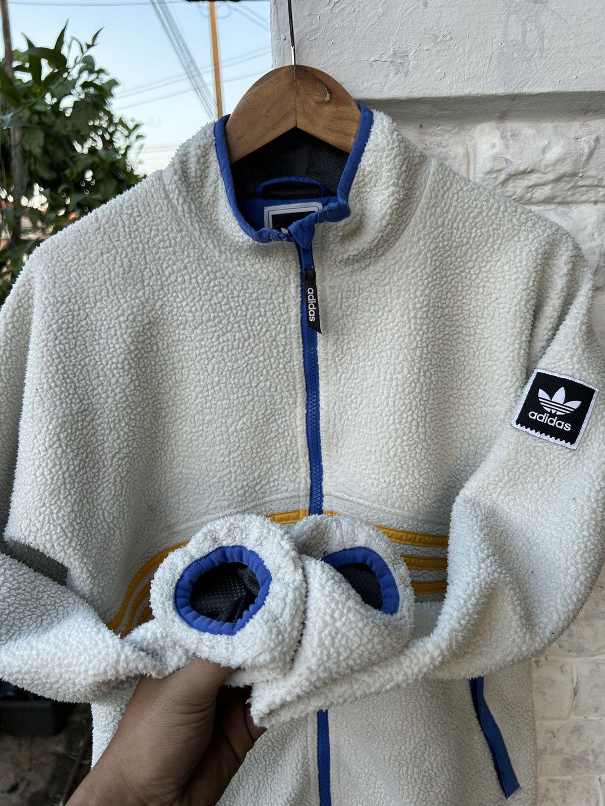 Adidas ADIDAS SHERPA FULL ZIPPER Size US M / EU 48-50 / 2 - 5 Thumbnail