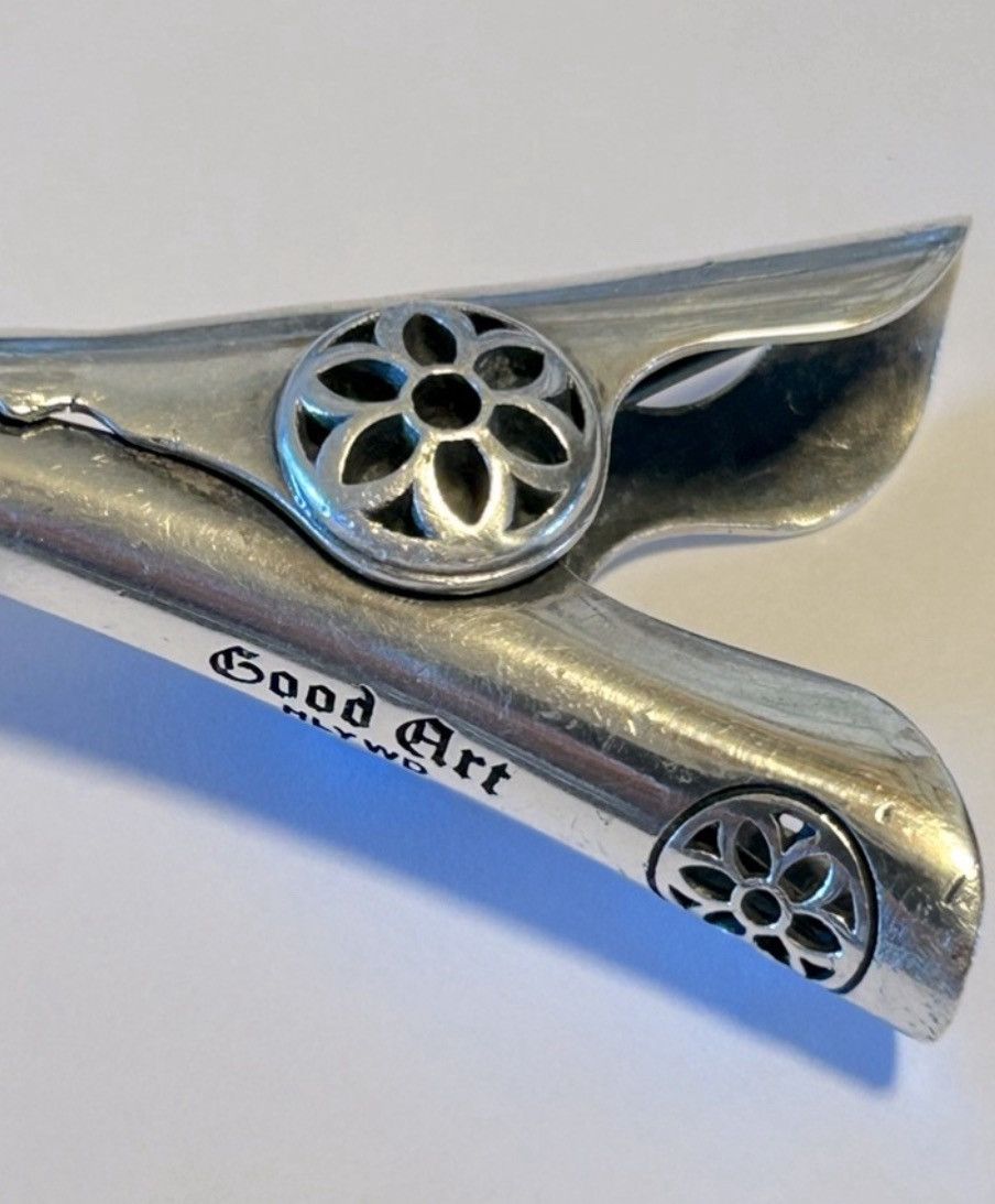 GOOD ART HLYWD Good Art Hlywood Silver 925 BIG Alligator Hair Clip 4.75” Size ONE SIZE - 2 Thumbnail