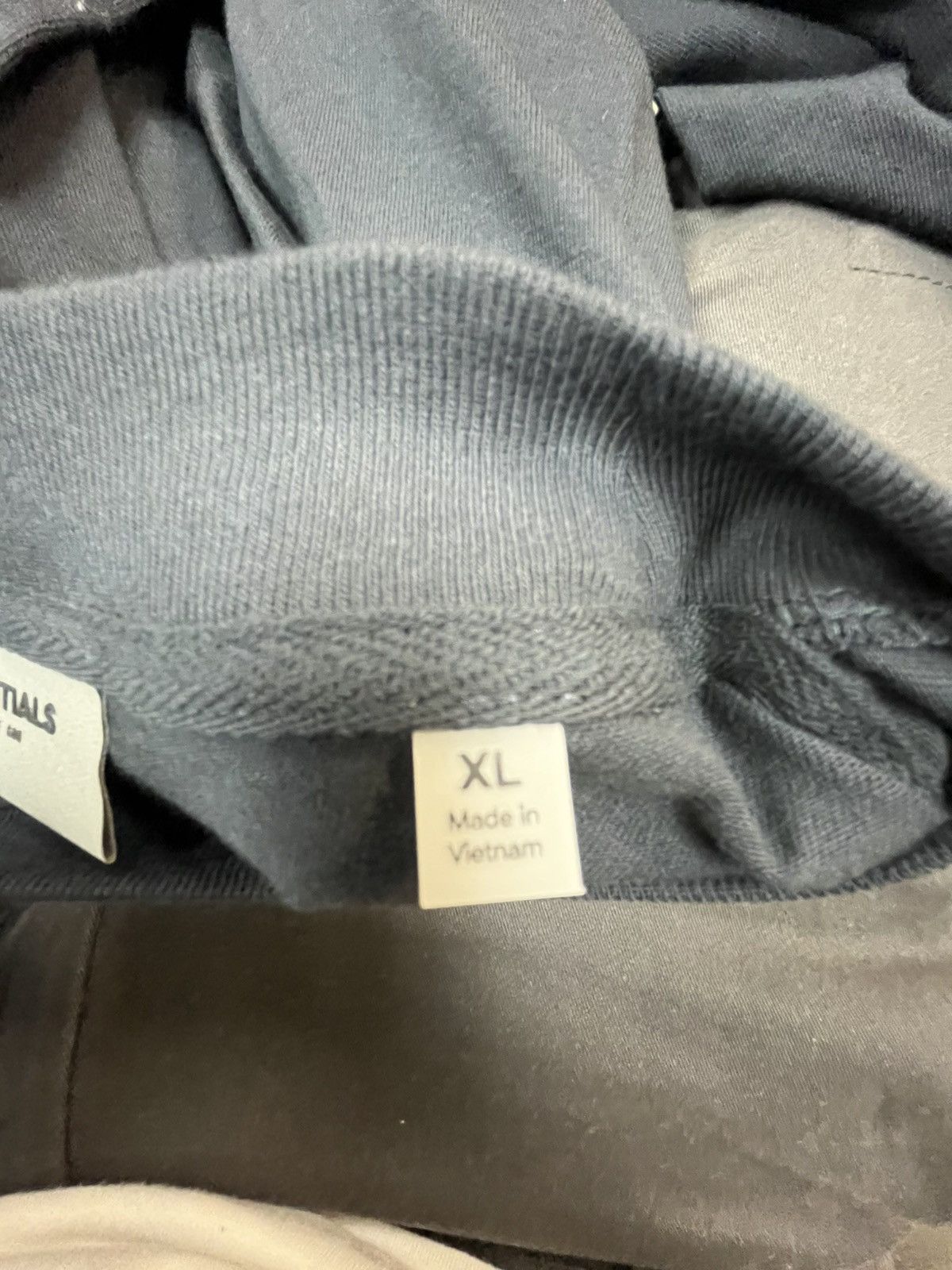 Essentials ESSENTIALS Black Logo L/S Navy XL Size US XL / EU 56 / 4 - 3 Thumbnail