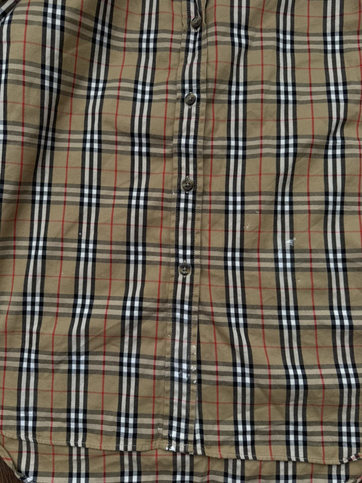 Burberry Vintage 90s Burberrys Nova Check Shirt Size US S / EU 44-46 / 1 - 3 Thumbnail