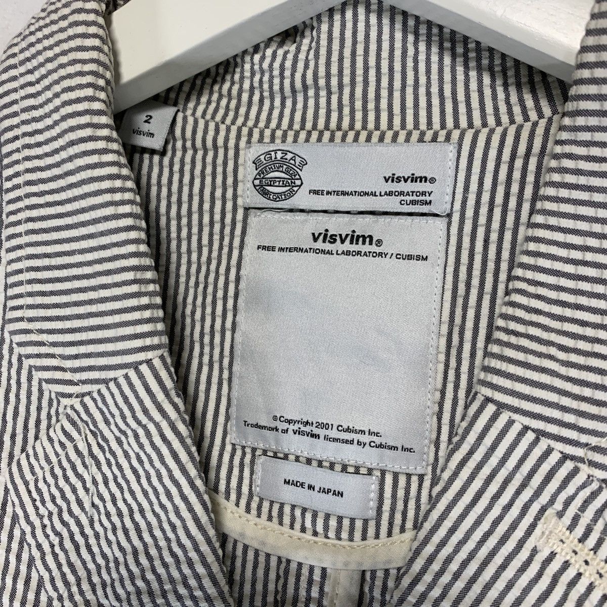 Visvim [M] VISVIM 12SS ACADEMIA BLAZER GIZA SEERSUCKER Size US M / EU 48-50 / 2 - 7 Thumbnail