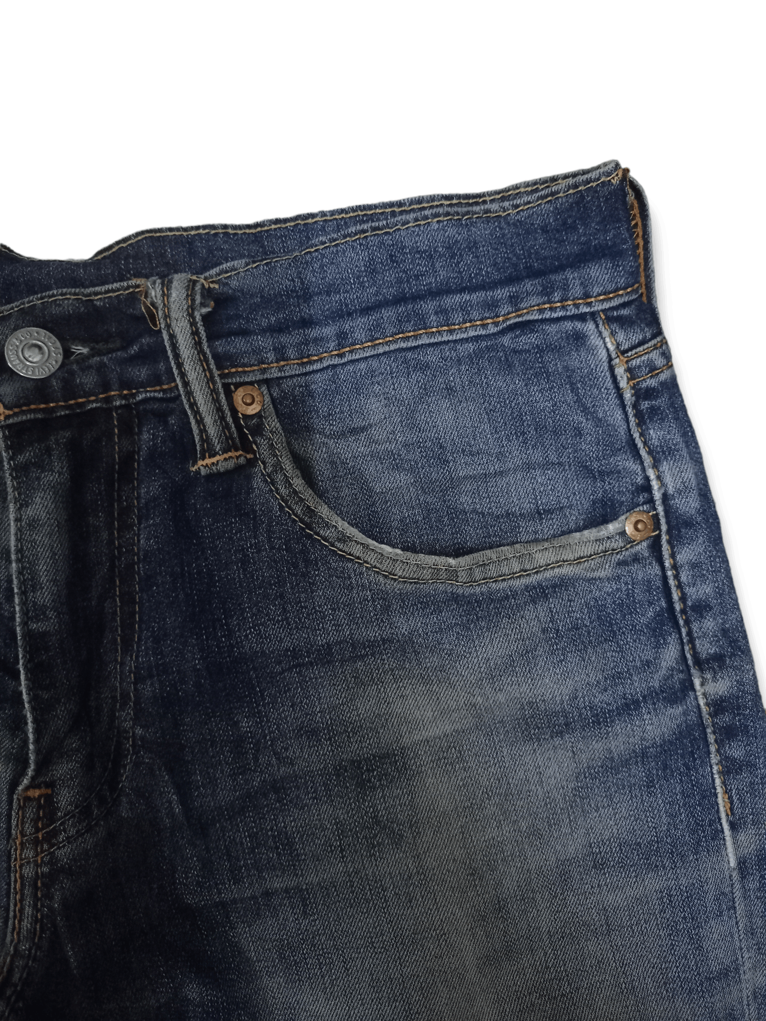 Levi's Vintage Levis 511 Mud Wash Distressed Jeans 28x29 Size US 28 / EU 44 - 6 Thumbnail