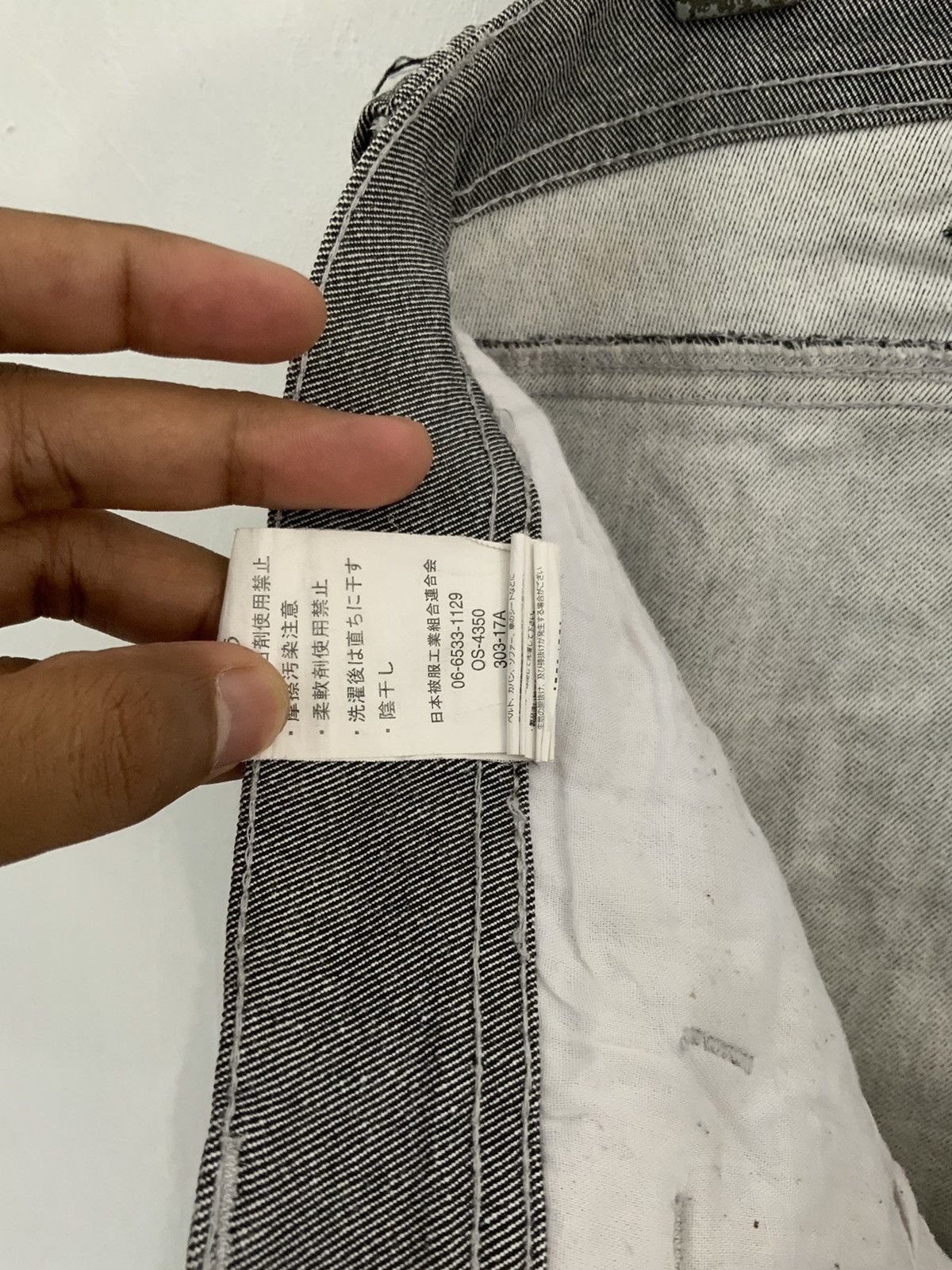 If Six Was Nine Grey Denim Cargo Multipocket Pant Size US 34 / EU 50 - 11 Thumbnail