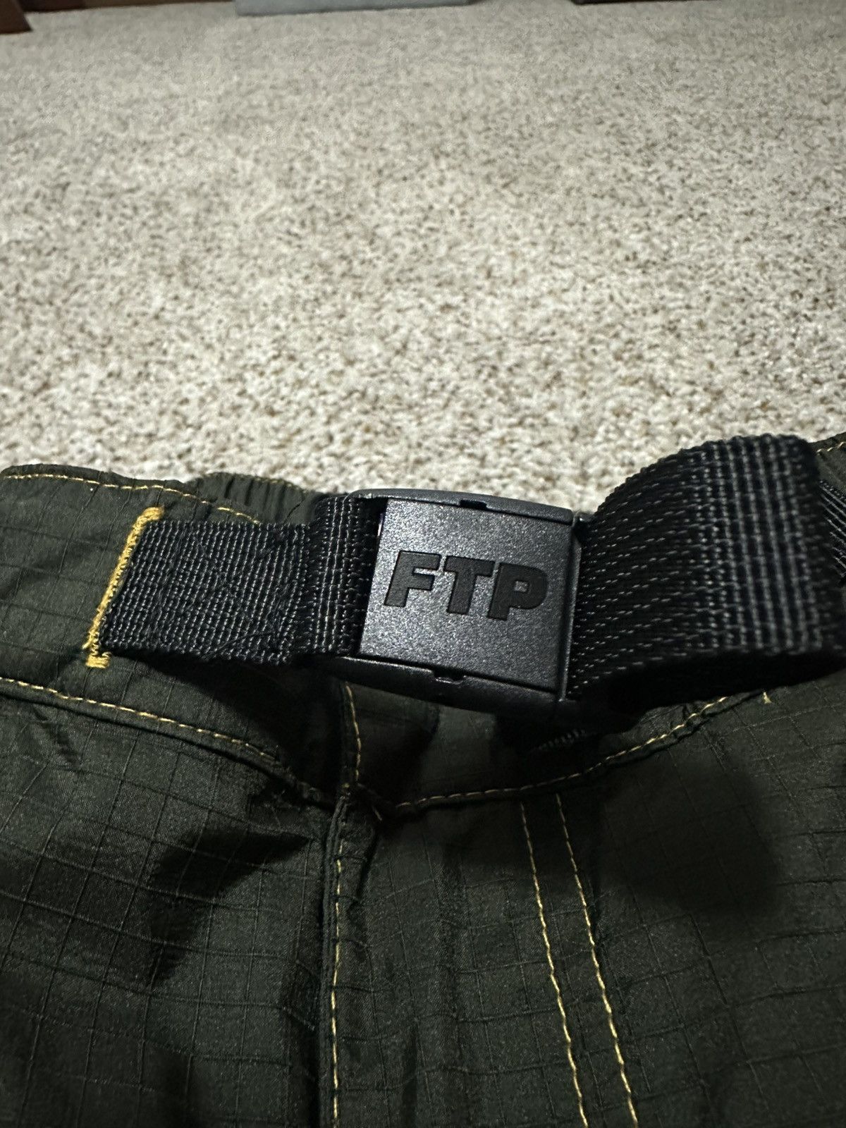 Fuck The Population FTP Nylon Pants/shorts Dark Green Size US 30 / EU 46 - 5 Thumbnail