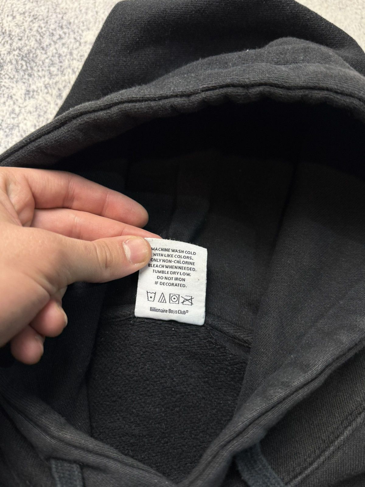 Billionaire Boys Club Billionaire Boys Club Black Hoodie Logo Size US S / EU 44-46 / 1 - 15 Thumbnail