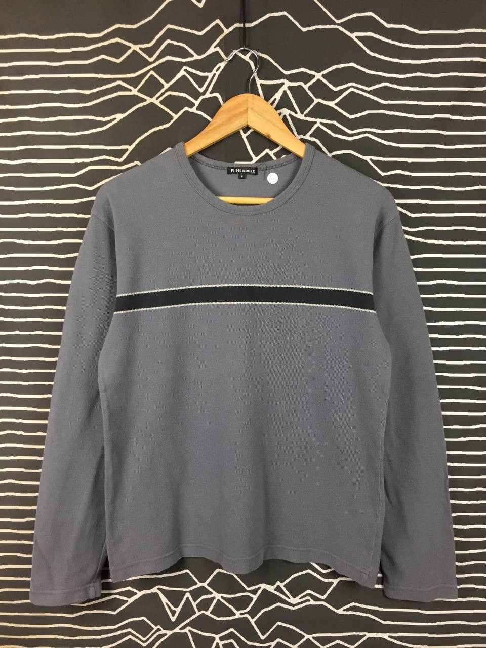 R.Newbold R. Newbold by Paul Smith Long Sleeve Stripe Knit Tee Size US M / EU 48-50 / 2 - 1 Thumbnail
