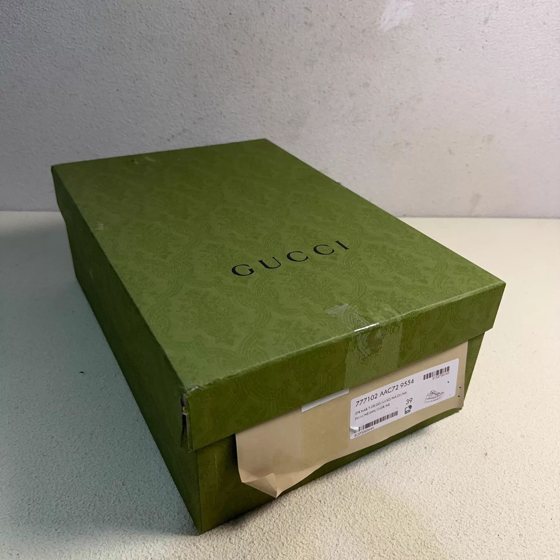 Gucci Gucci Screener Women's Beige Leather 39 Size US 8.5 / IT 38.5 - 6 Thumbnail