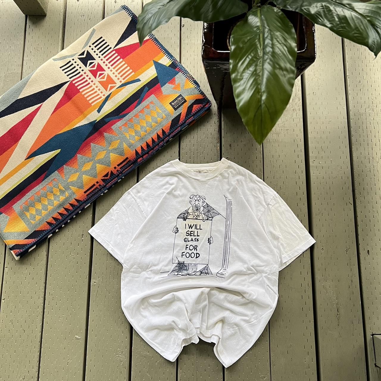Vintage Vintage 90s Graphic T shirt Tee Vintage Size US L / EU 52-54 / 3 - 2 Thumbnail