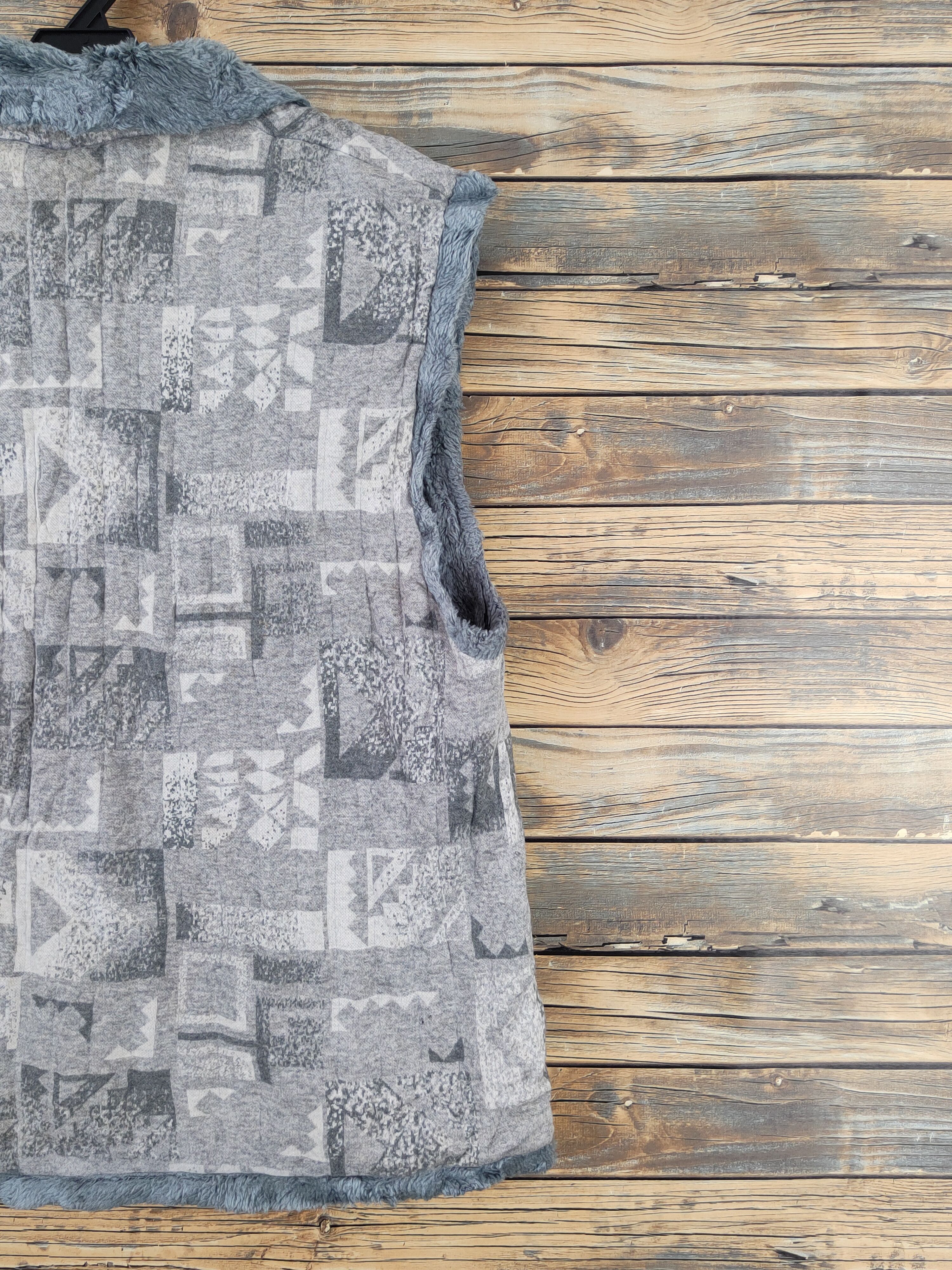 Japanese Brand × Vintage Vintage & Rare by Kirakumono Gray Vests Size US L / EU 52-54 / 3 - 11 Thumbnail