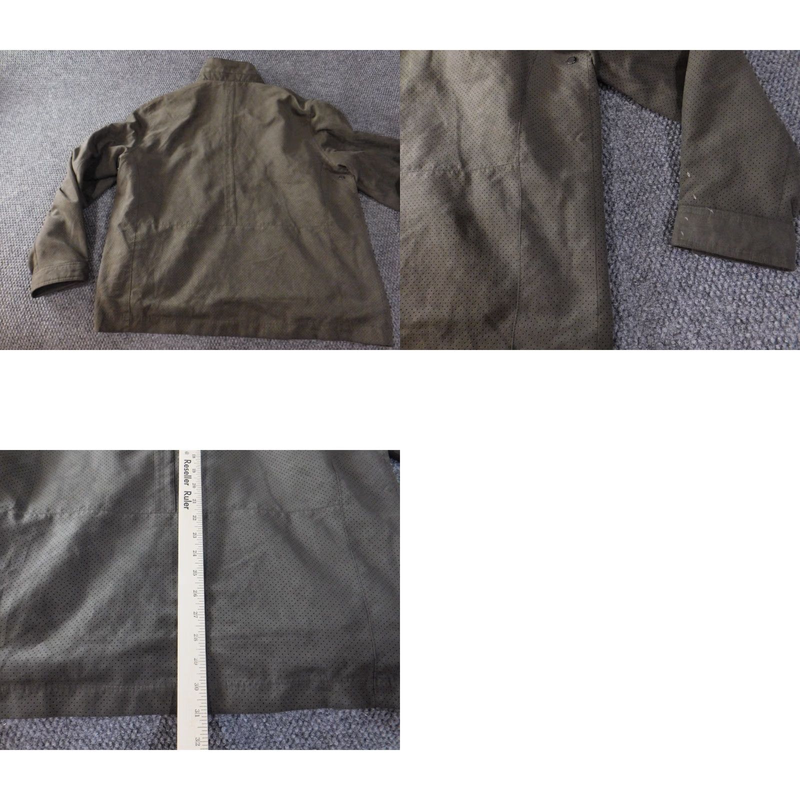 Weatherproof Weatherproof Jacket Mens XL Brown Green Zip Outdoor Casual Size US XL / EU 56 / 4 - 9 Thumbnail