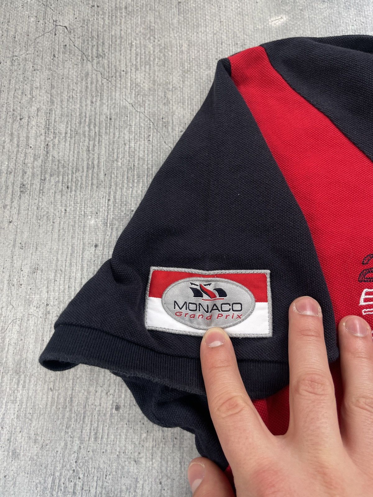 Japanese Brand Monaco Polo Ralph Lauren style racing jersey polo Size US L / EU 52-54 / 3 - 4 Thumbnail