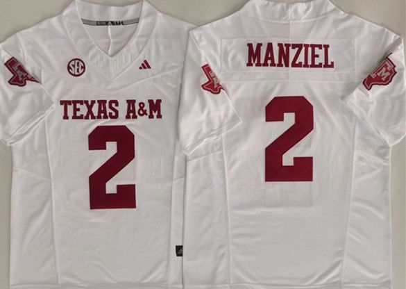 Other Men's Texas A&M Aggies Lions #2 Johnny Manziel White 2025 Size US M / EU 48-50 / 2 - 1 Thumbnail