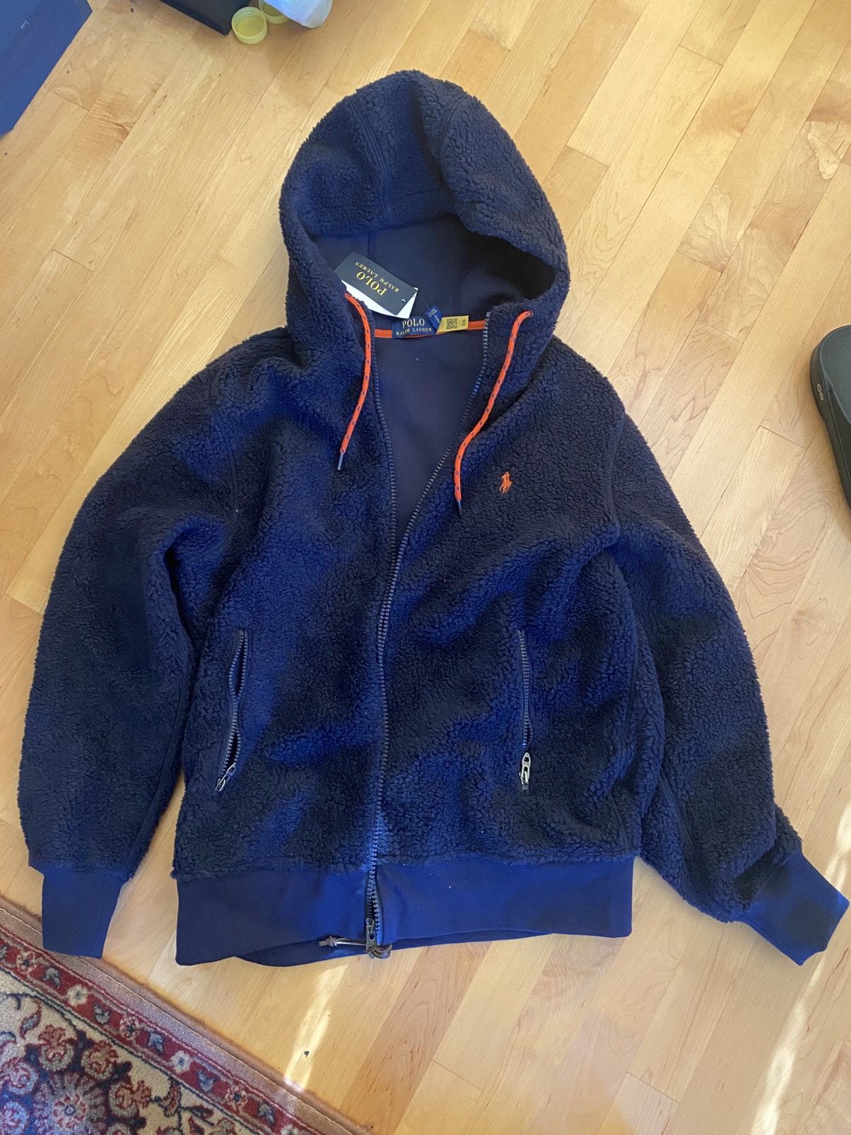 Polo Ralph Lauren Ralph Lauren Sherpa Fleece Full Zip Hoodie Size US M / EU 48-50 / 2 - 2 Thumbnail