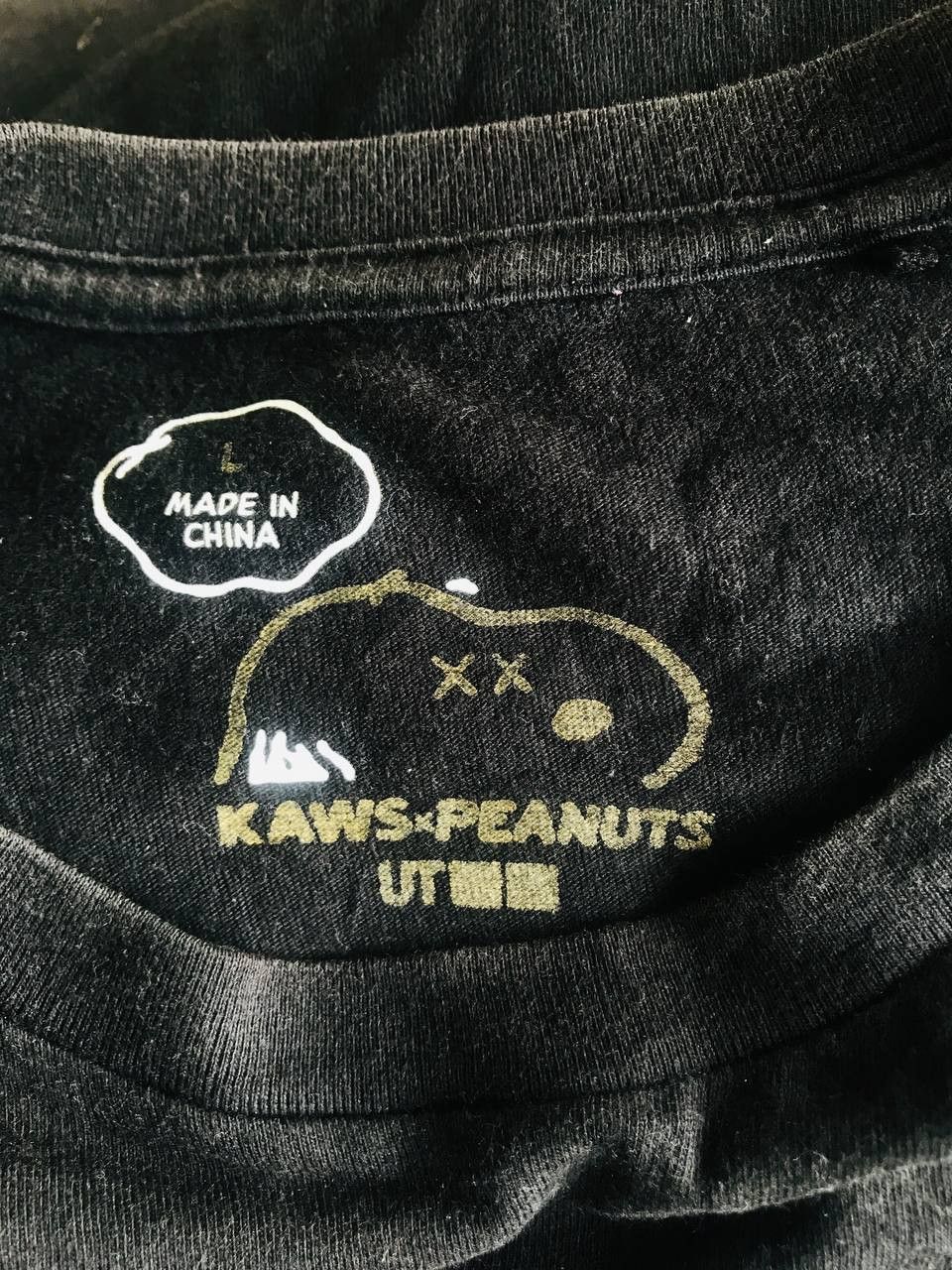 Japanese Brand × Kaws Kaws Peanuts Ghost Tee Size US M / EU 48-50 / 2 - 2 Thumbnail