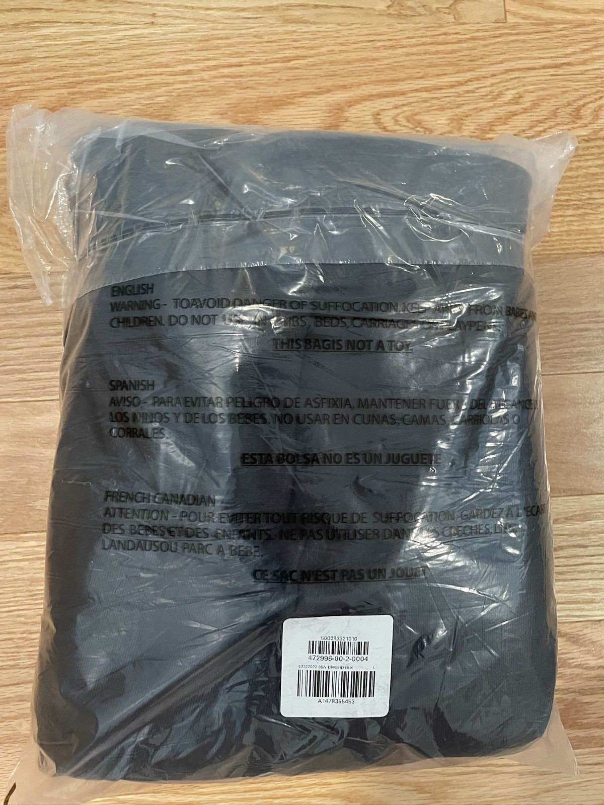 Balenciaga × Gap × Kanye West Washed Black YGEBB Dove Hoodie Size Large Size US L / EU 52-54 / 3 - 7 Thumbnail