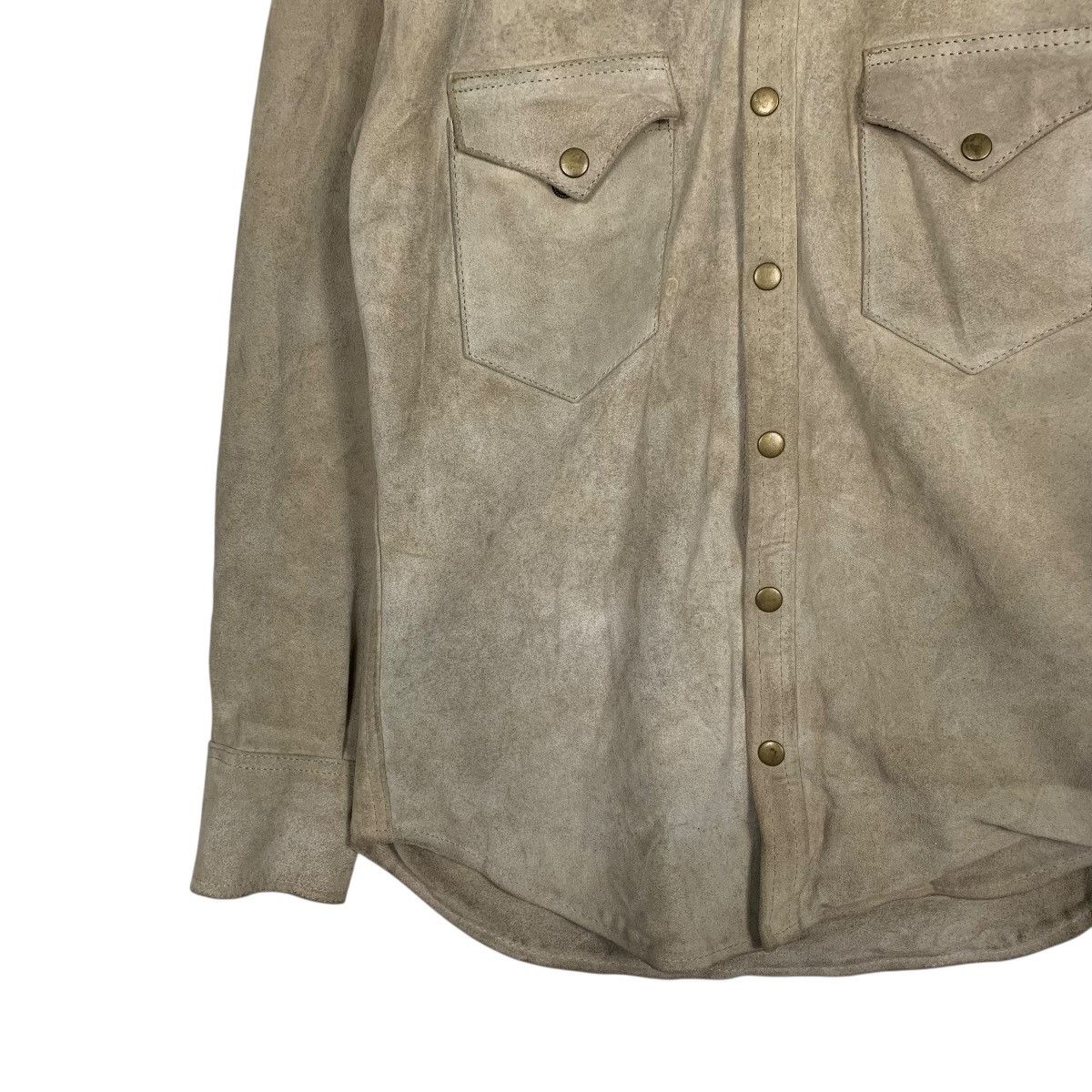 Japanese Brand Japanese Brand Eezan Suede Leather Jacket Size US M / EU 48-50 / 2 - 3 Thumbnail