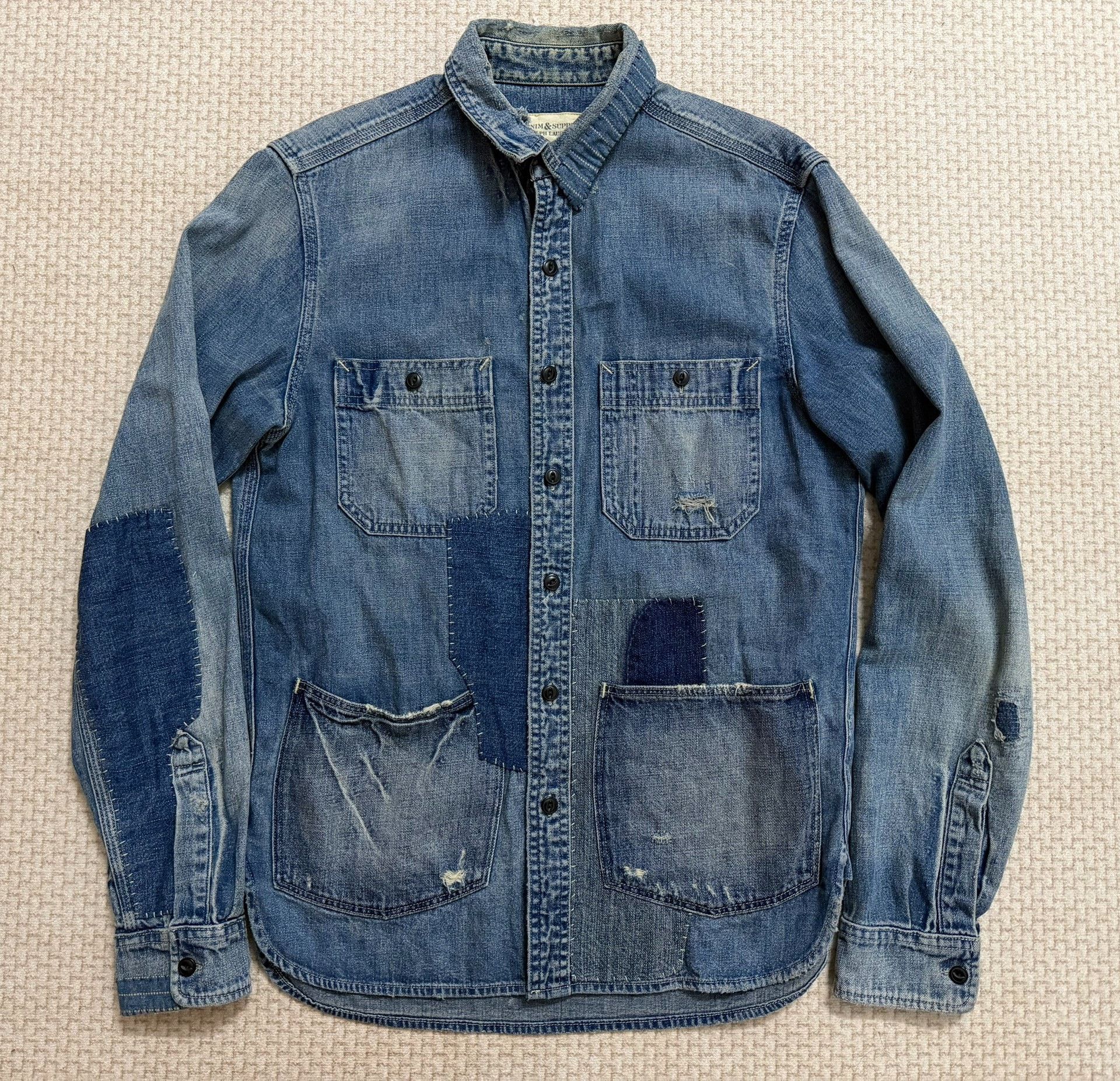 Denim & Supply Ralph Lauren Ralph Lauren Denim Supply Denim Shirt Size US S / EU 44-46 / 1 - 1 Thumbnail