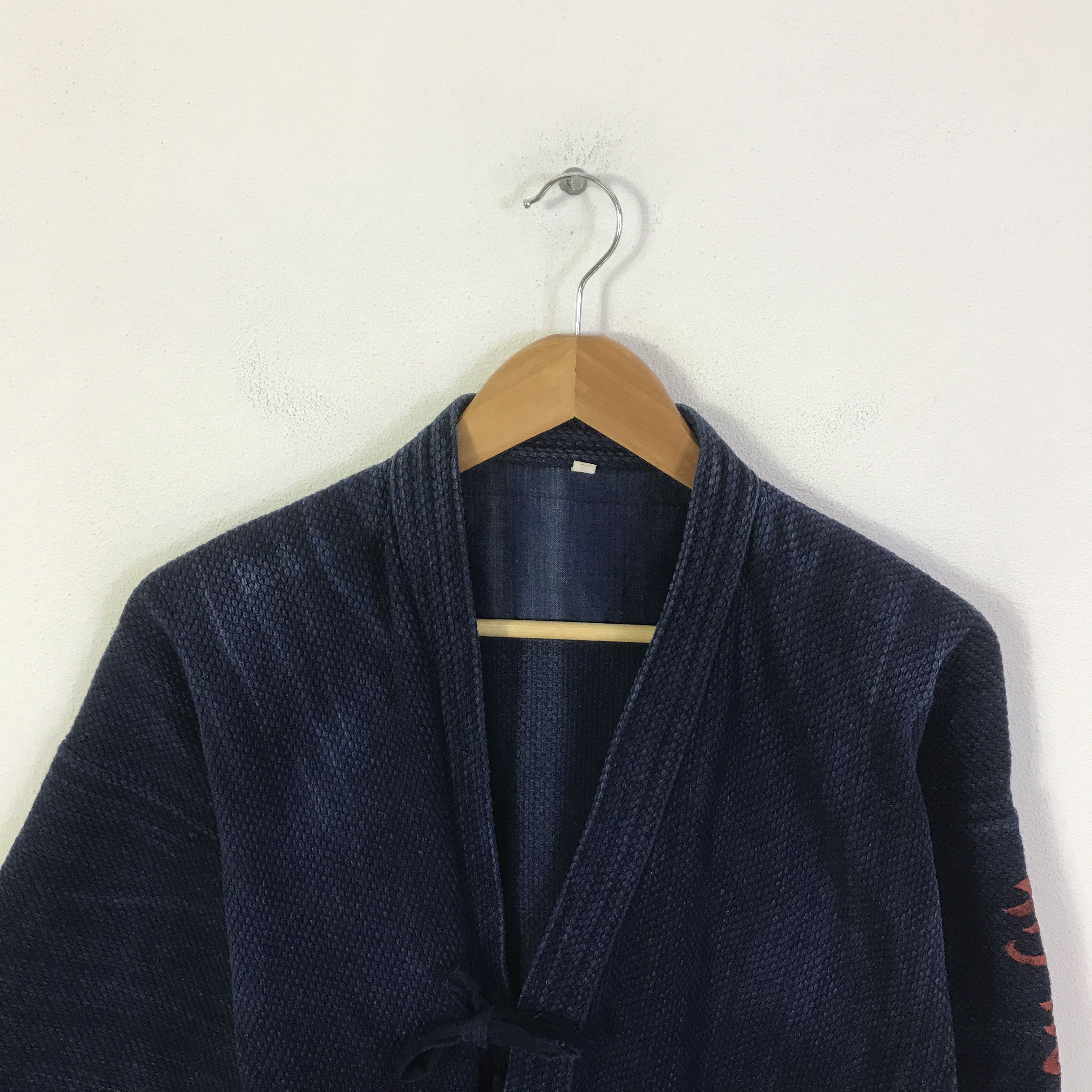 Japanese Brand japanese brand kimono indigo jacket K97B18 Size US L / EU 52-54 / 3 - 2 Thumbnail