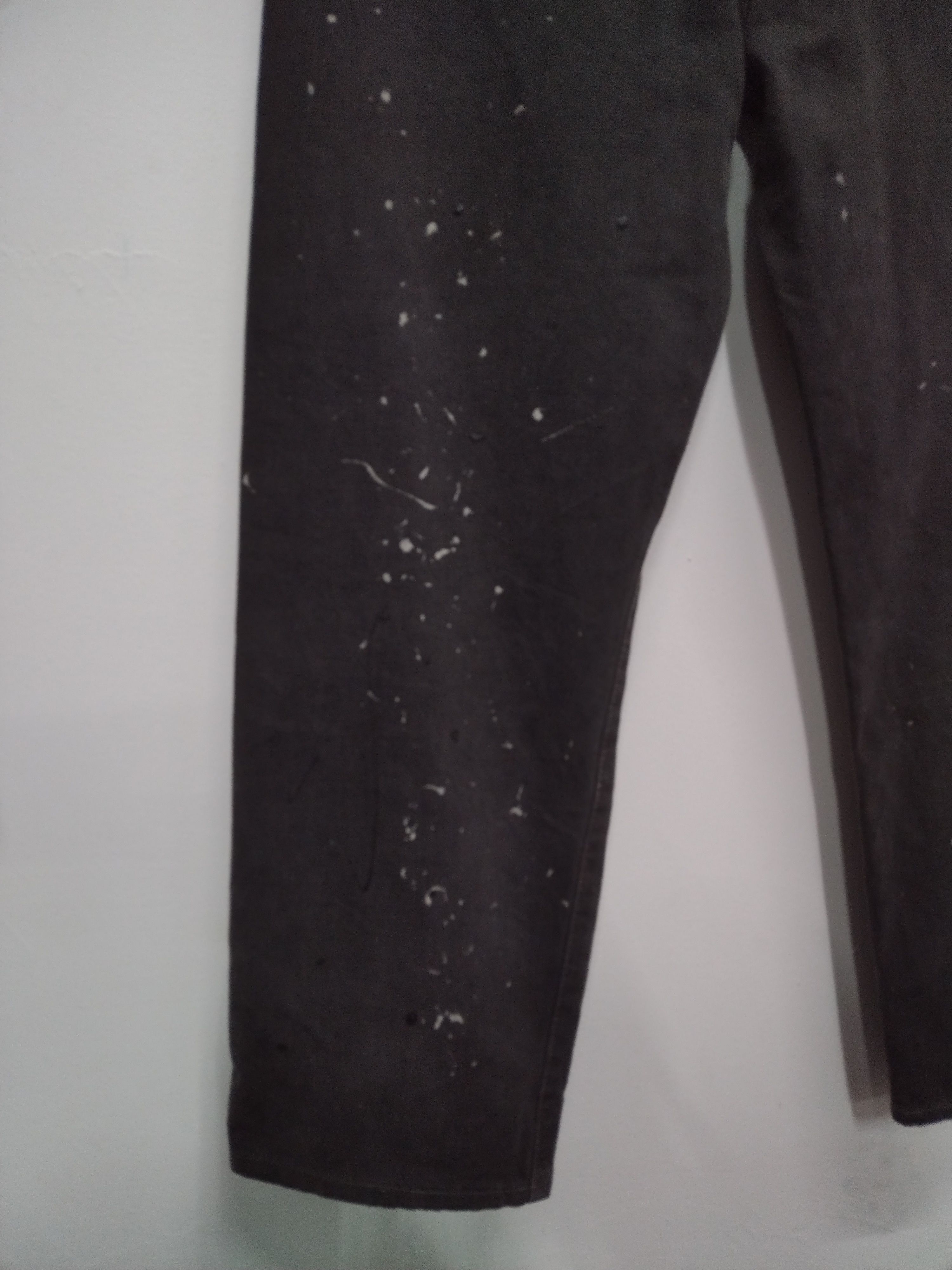 Indian Motorcycle INDIAN MOTORCYCLE DENIM HANDPAINTED SELVEDGE HIDDEN RIVET Size US 31 - 10 Thumbnail