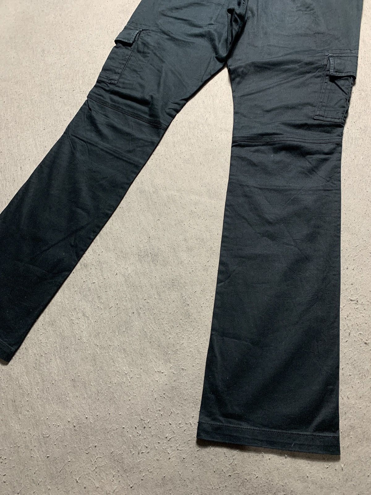 semanticdesign Semantic Design Multi Pockets Cargo Pant in Black Size US 31 - 13 Thumbnail
