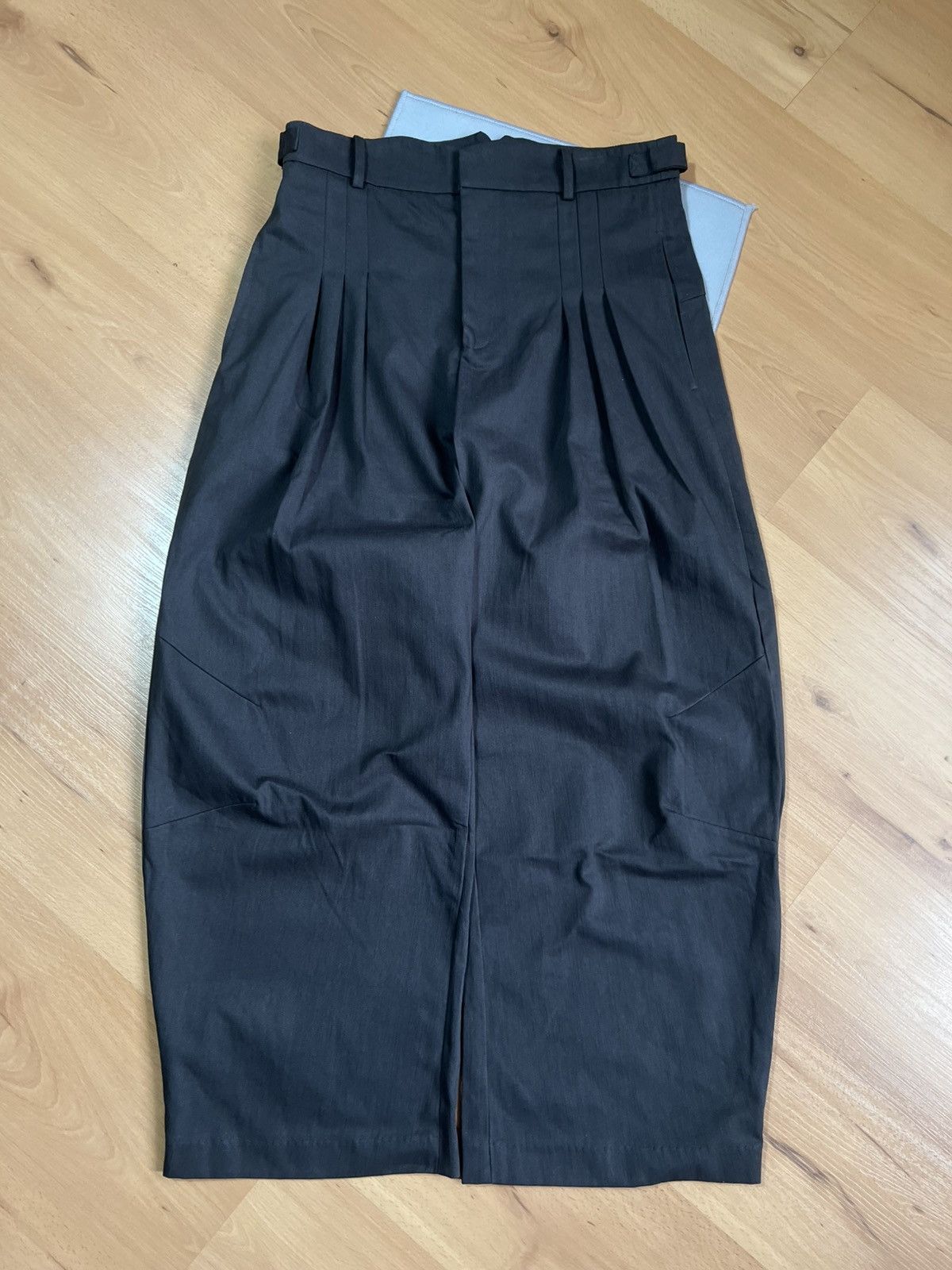 No Faith Studios No Faith Studios Wide Leg Balloon Trousers Black Size US 32 / EU 48 - 1 Thumbnail