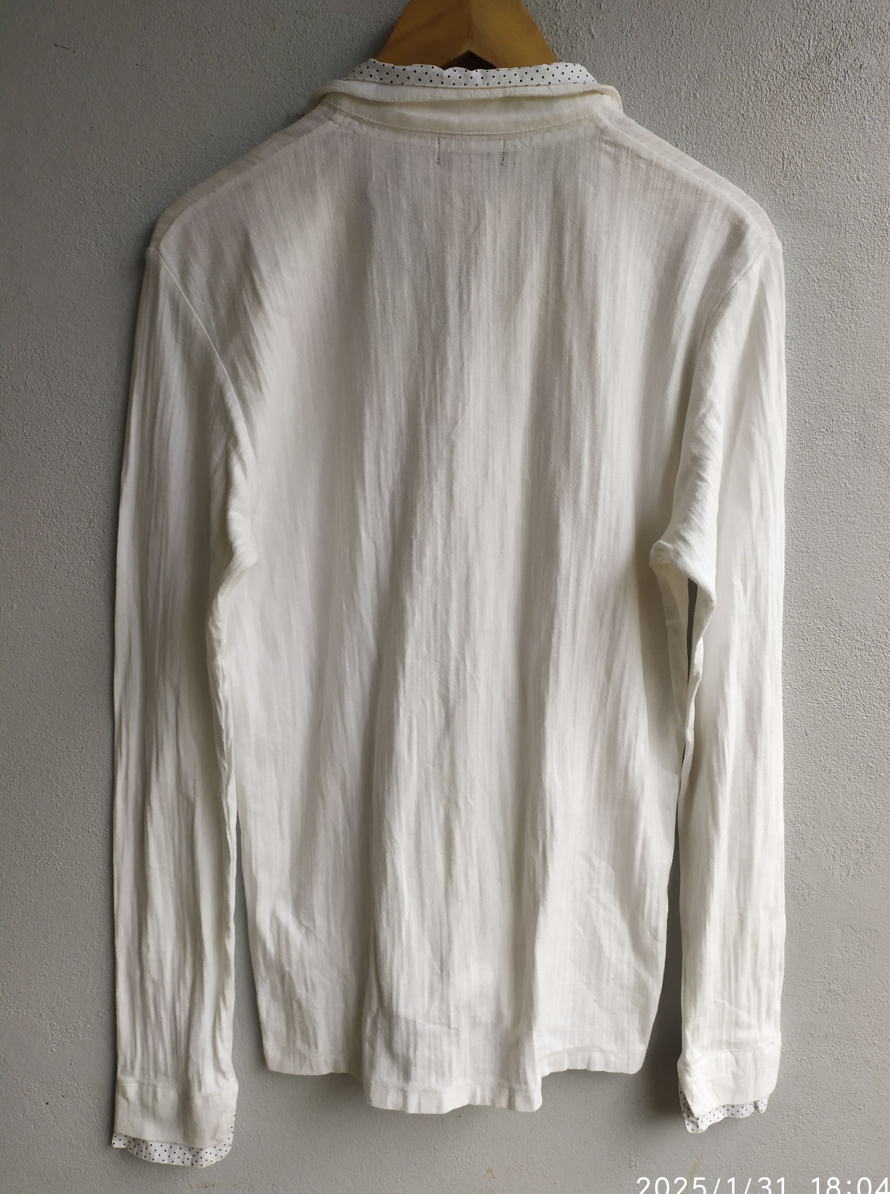If Six Was Nine × Japanese Brand × Le Grande Bleu (L.G.B.) Y2k comme ca ism ifsixwasnine Double Layer long sleeve Size US L / EU 52-54 / 3 - 2 Thumbnail