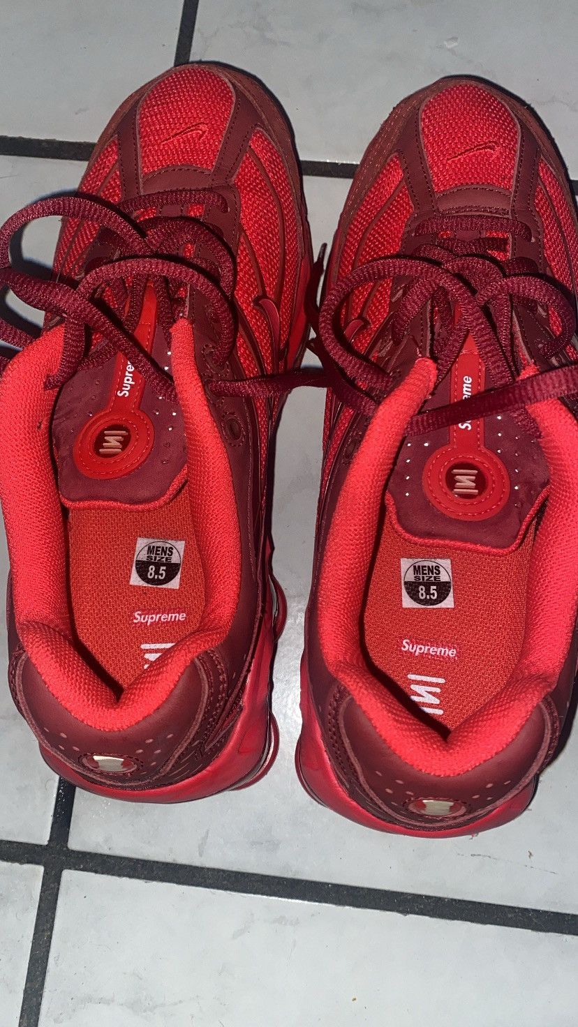Nike × Supreme Supreme x Nike shox ride 2 speed red Size US 8.5 / EU 41-42 - 8 Thumbnail