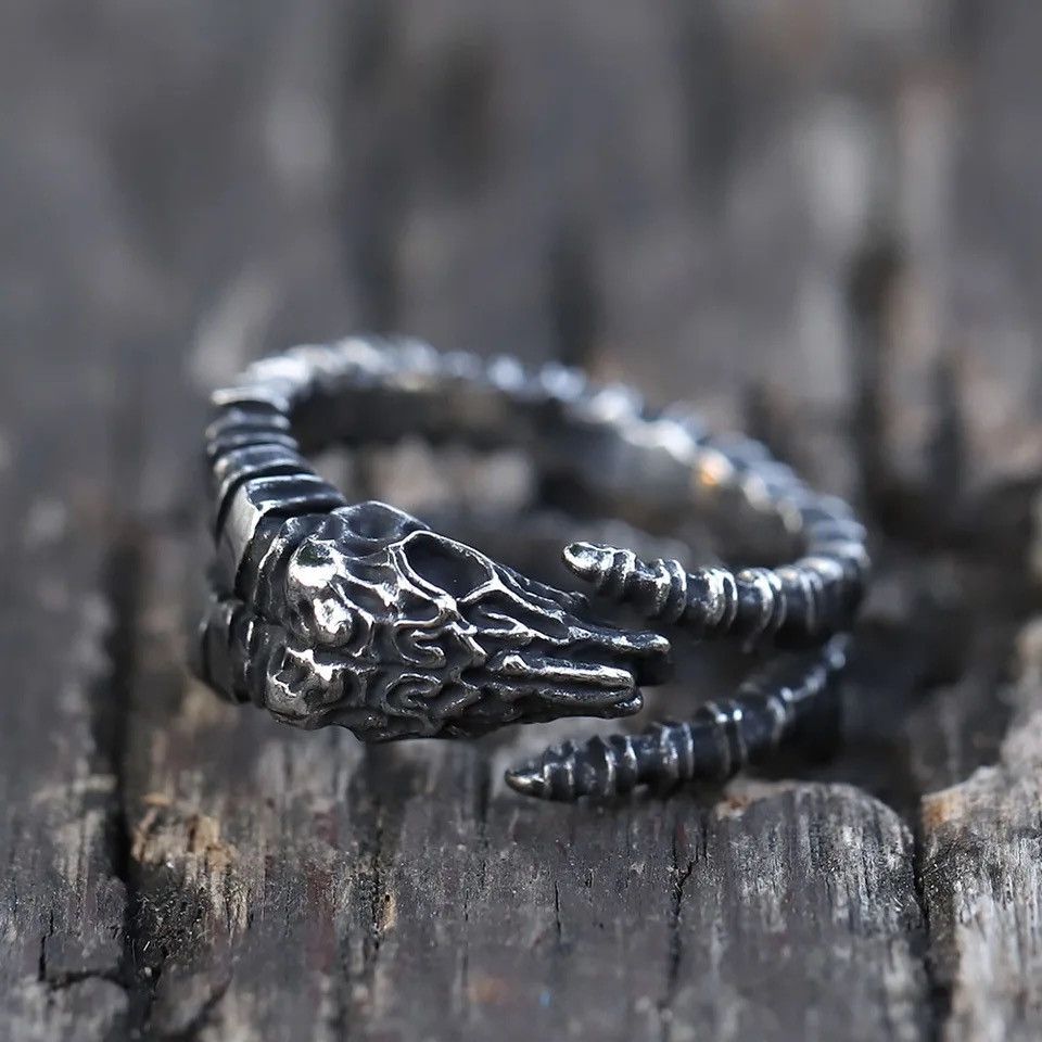 Other Sheep Skull Head Ring Size ONE SIZE - 1 Thumbnail