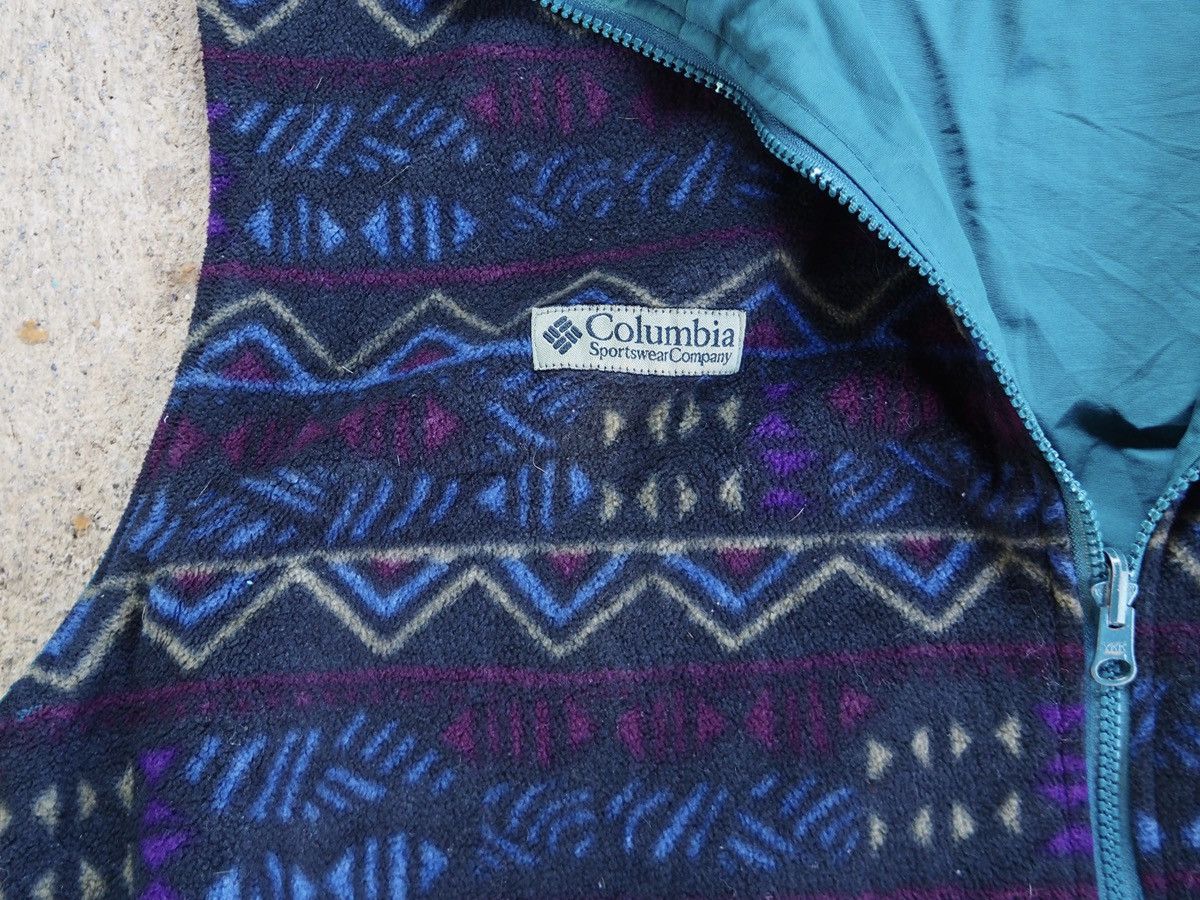 Columbia Columbia vintage reversible zip-up fleece vest, southwestern Size US L / EU 52-54 / 3 - 6 Thumbnail