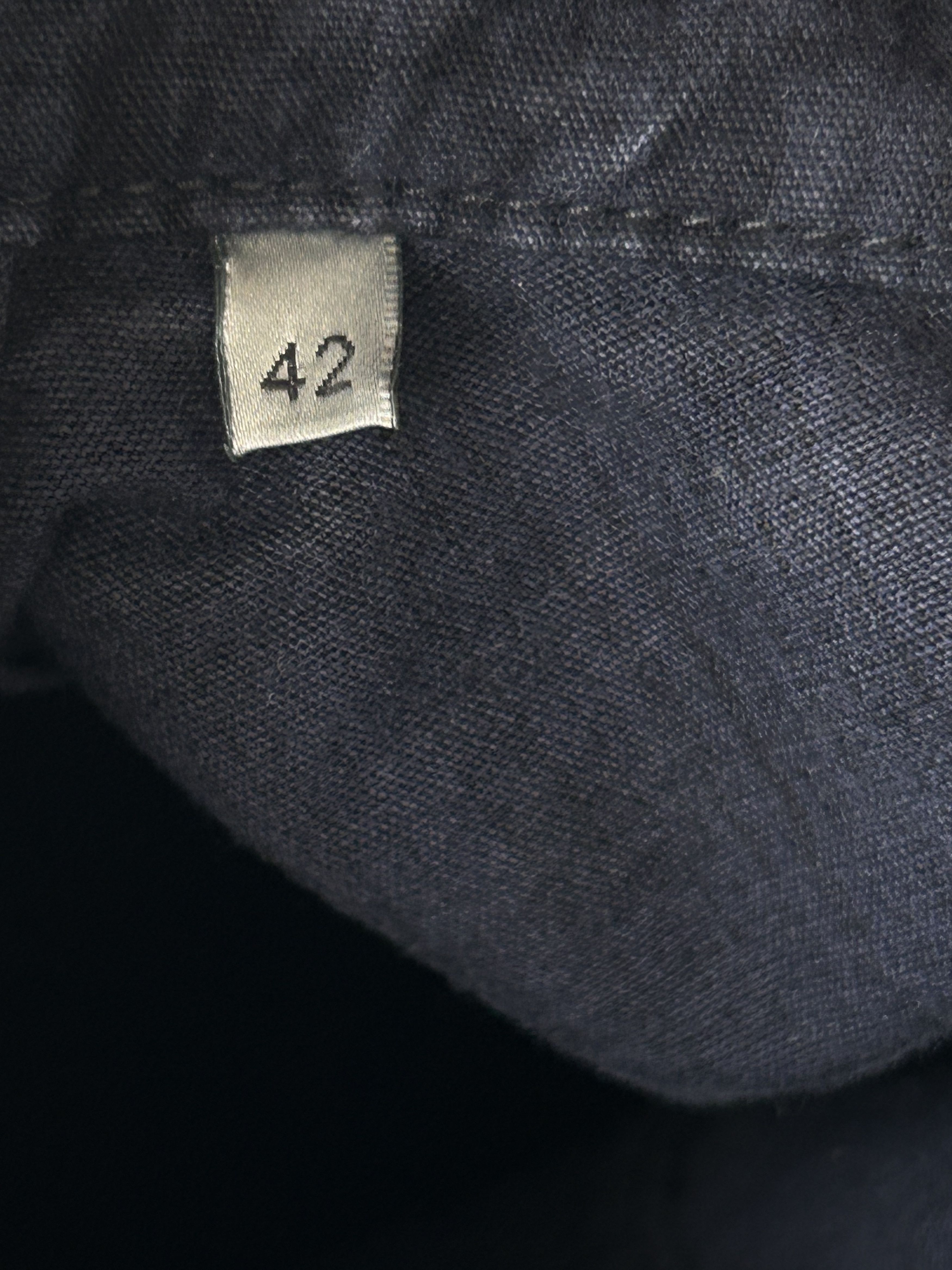 Dior Dior Blue & Black Oblique Denim Button Up Shirt Size US XL / EU 56 / 4 - 4 Thumbnail