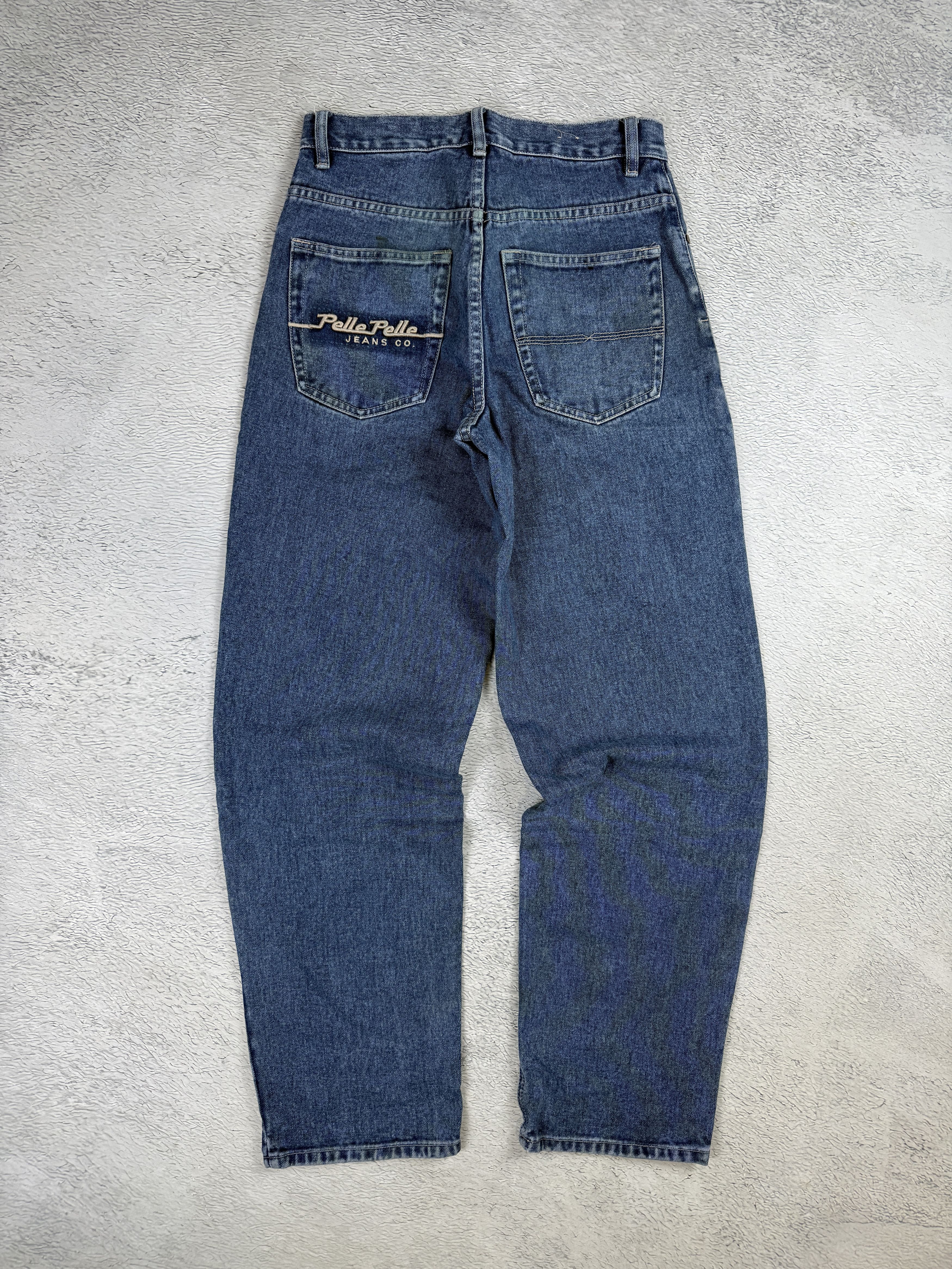 JNCO × Pelle Pelle Pelle Pelle Vintage Jeans Baggy Marc Buchanan Streetwear Size US 28 / EU 44 - 4 Thumbnail