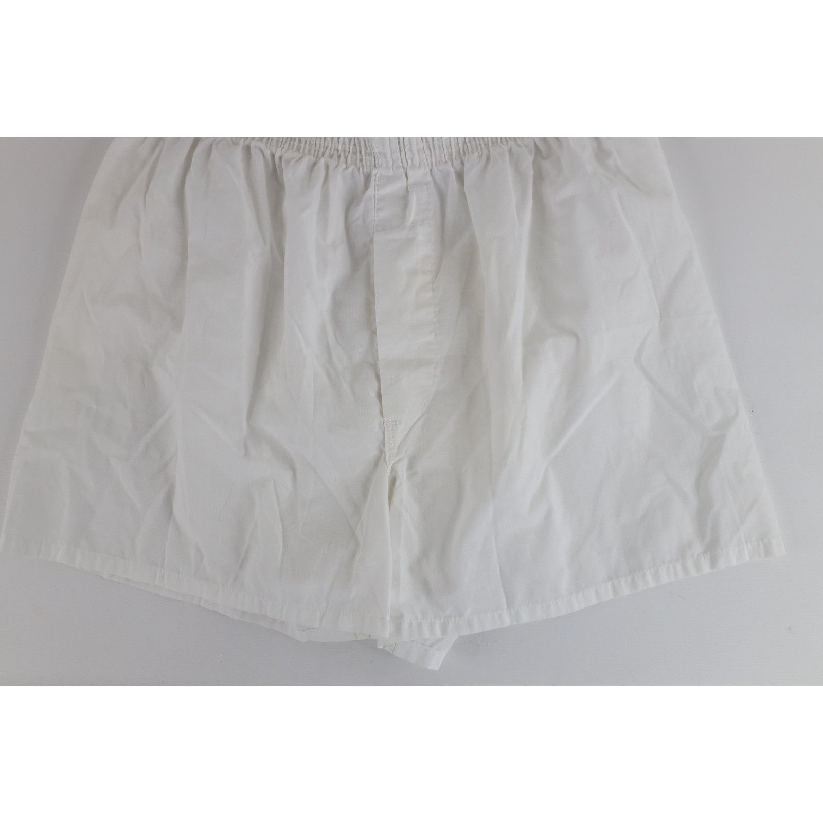 Vintage Vintage 60s 70s Blank Sheer Sleep Night Boxers Shorts White Size US 36 / EU 52 - 4 Thumbnail