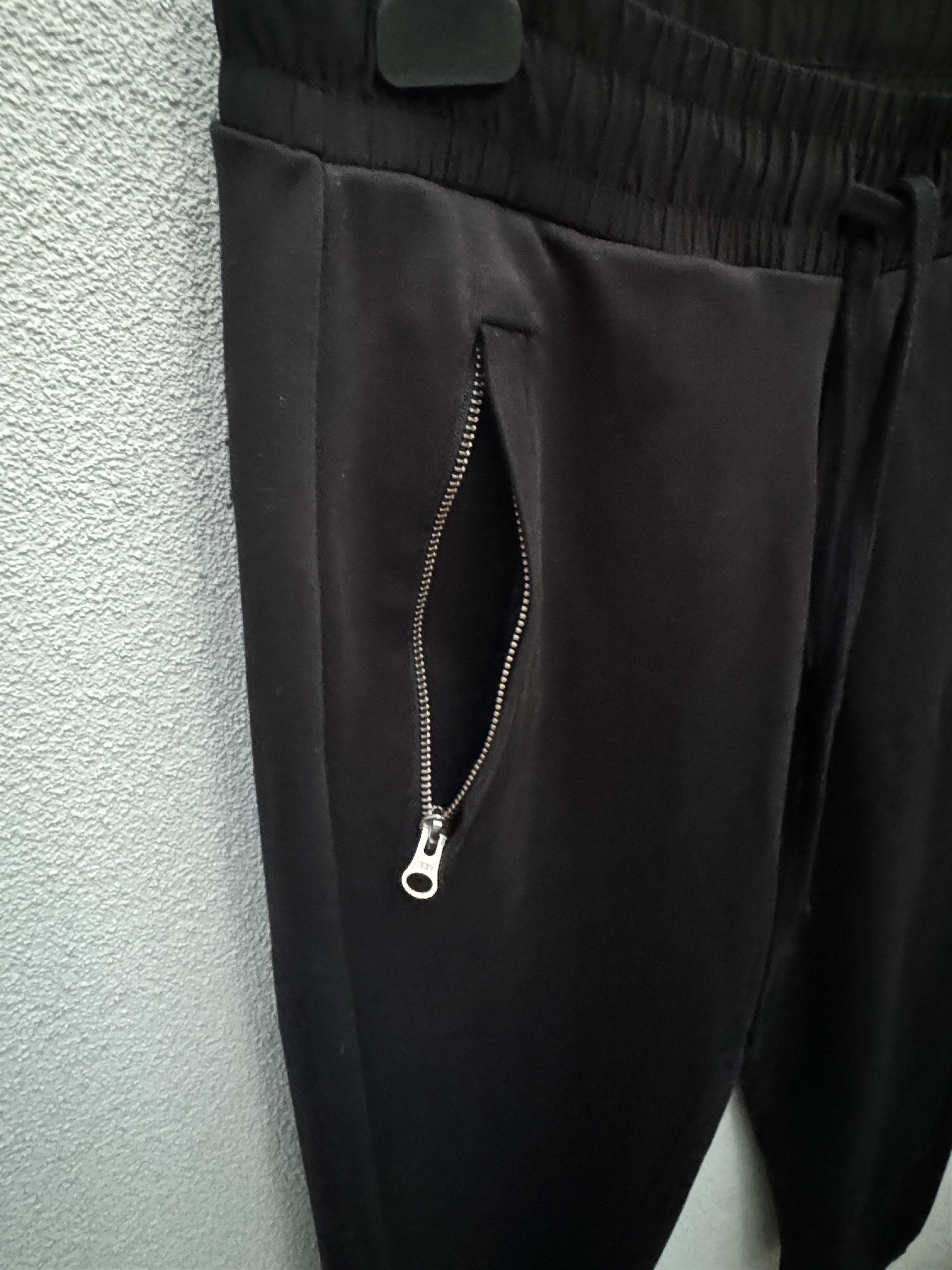 Thom Krom Thom Krom Black Drop Crotch Pad Trousers S Size US 31 - 6 Thumbnail