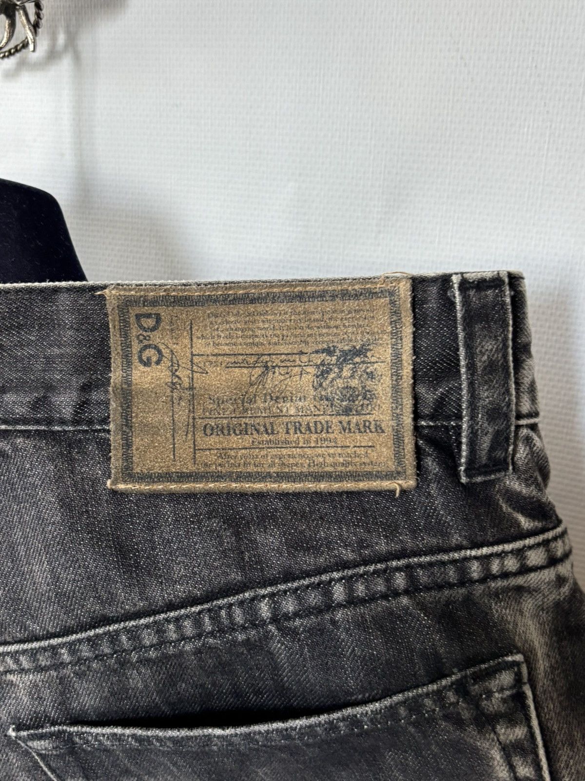 Dolce & Gabbana Dolce Gabbana Biker Denim Jeans Size US 31 - 6 Thumbnail