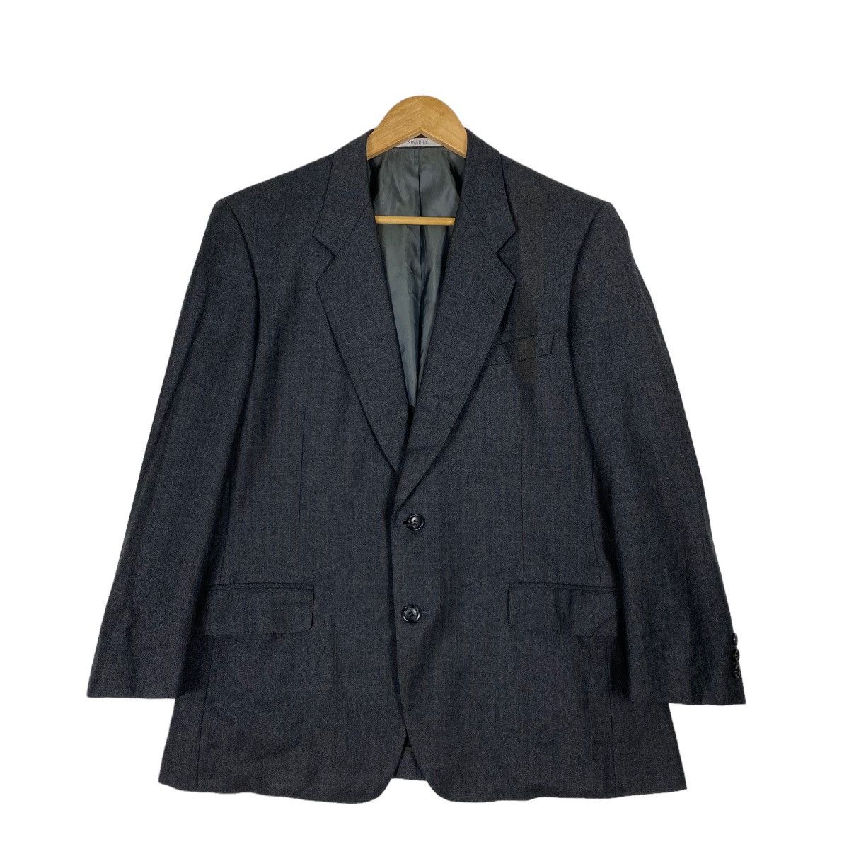Japanese Brand Nina Ricci Button Coat Blazer Size US M / EU 48-50 / 2 - 1 Thumbnail