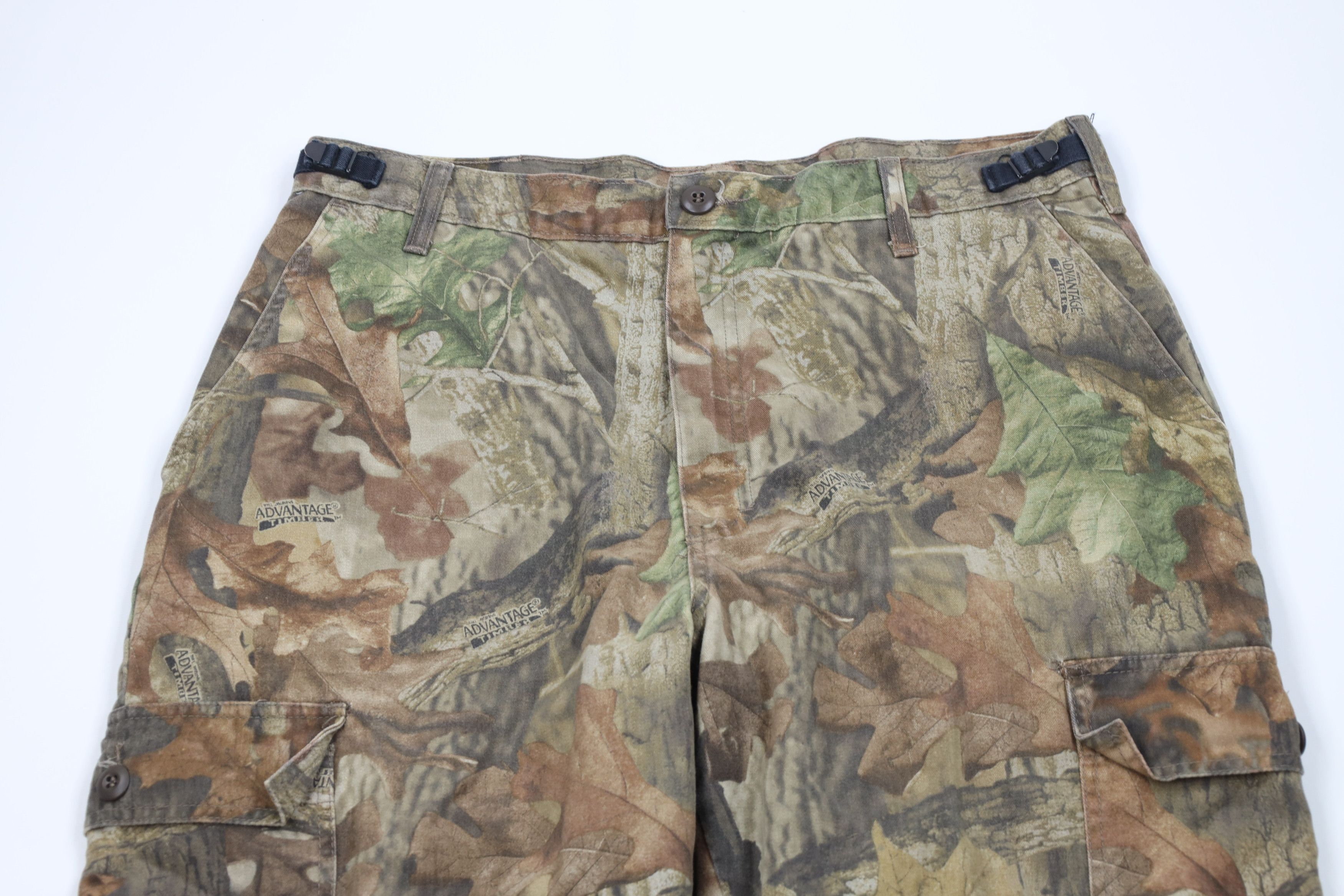 Wrangler Vintage 90s Wrangler Advantage Camouflage Wide Leg Pants Size US 34 / EU 50 - 2 Thumbnail