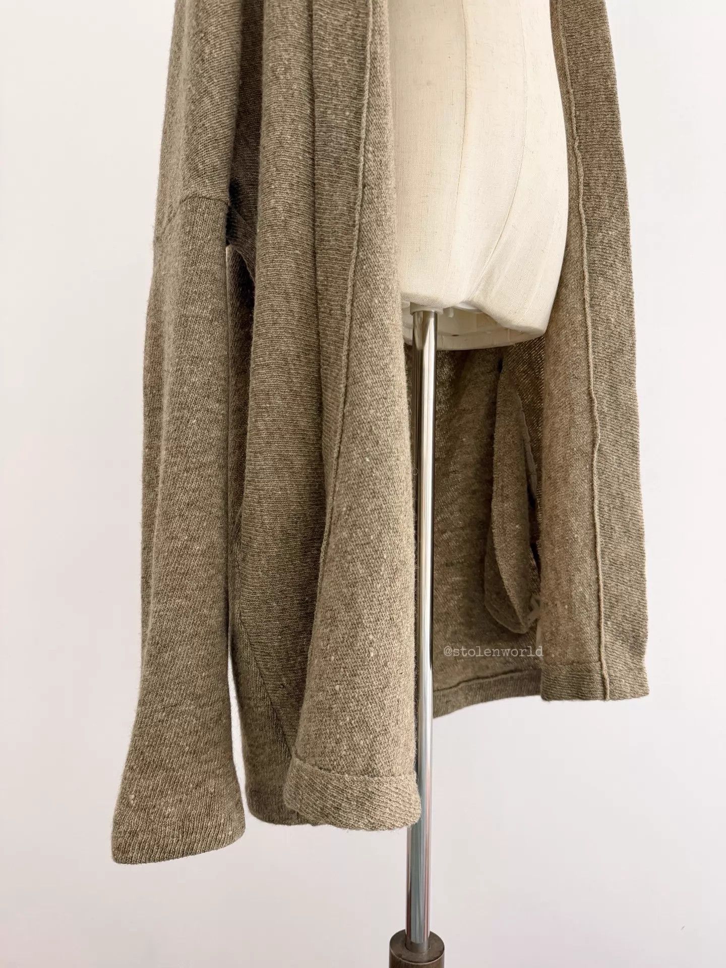 Limi Feu Limi Feu Oatmeal Camel Wool Knit Cardigan S Size S / US 4 / IT 40 - 4 Thumbnail