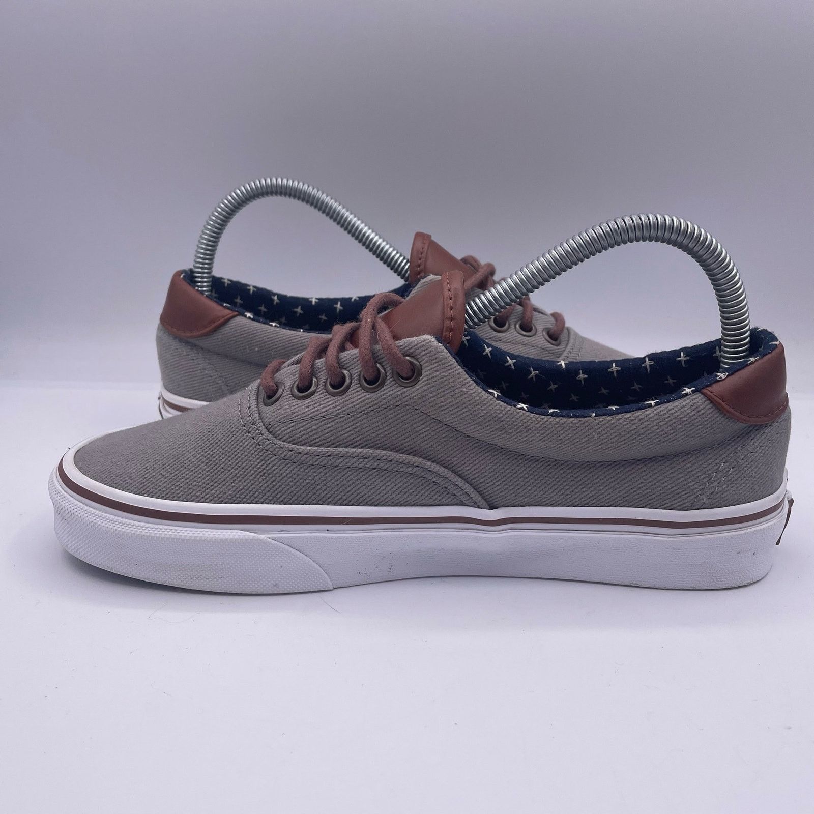 Vans Vans Era 59 Frost Gray Plus Low Canvas Skate Shoes 8.5 6.5 Size US 6.5 / EU 39-40 - 6 Thumbnail