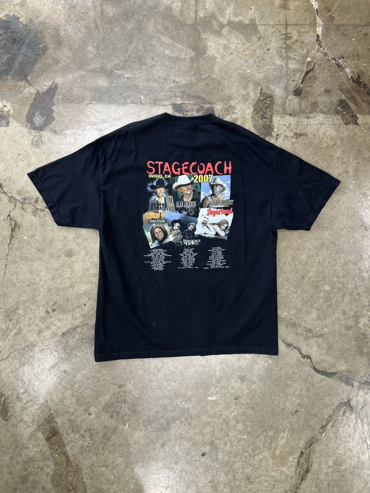 Band Tees Vintage 2007 Stagecoach Music Festival Brooks & Dunn Tee XXL Size US XXL / EU 58 / 5 - 2 Thumbnail